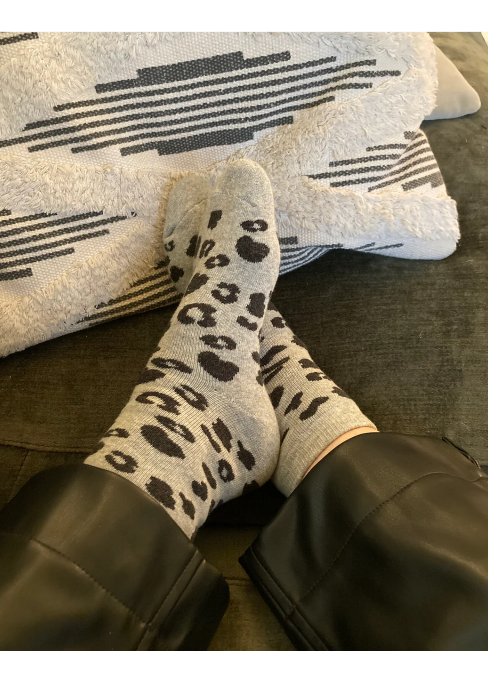 Unified Unified - Leopard Socks