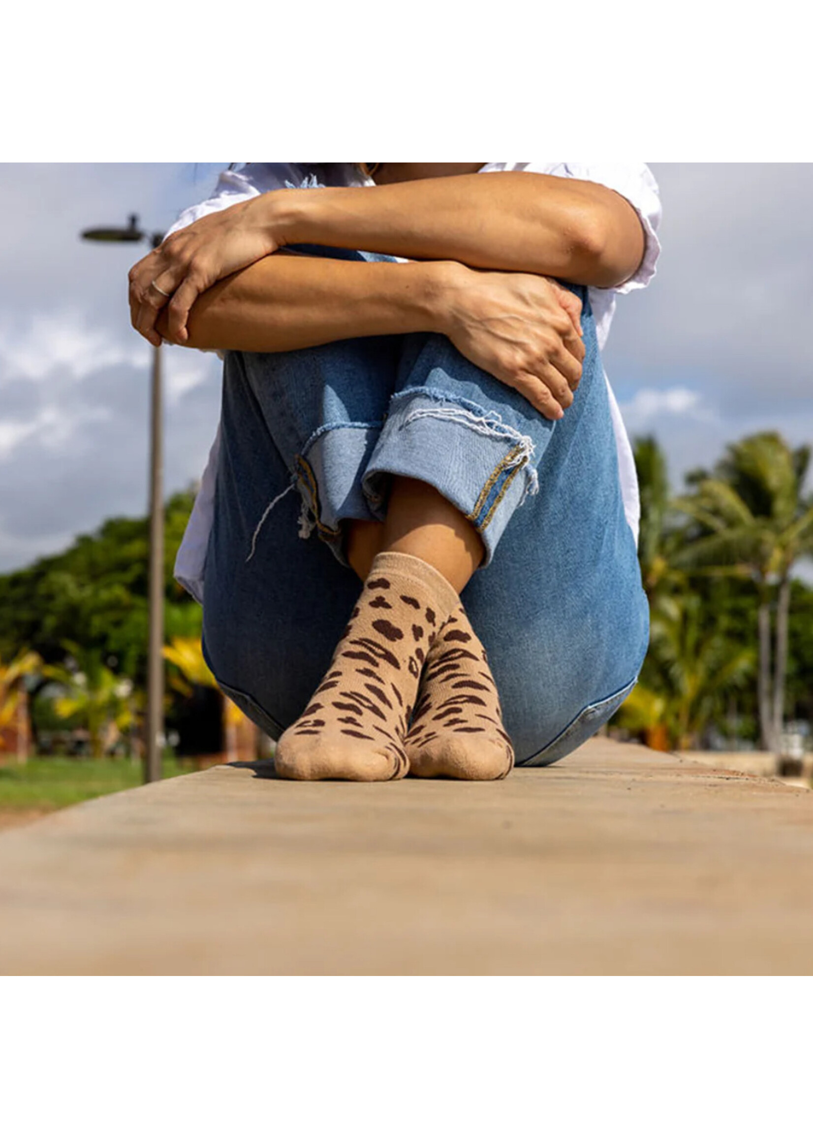 Unified Unified - Leopard Socks