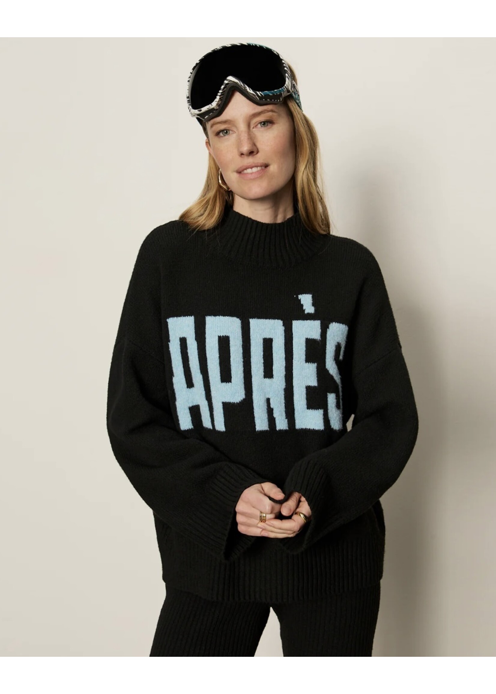 Sanctuary Sanctuary - Apres Intarsia Hi Mock Sweater