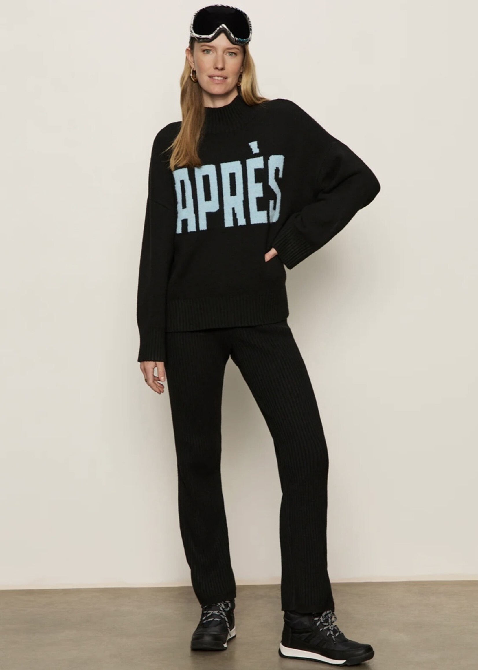 Sanctuary Sanctuary - Apres Intarsia Hi Mock Sweater