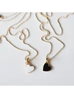 Lolo Lolo - Enamel Heart Necklace