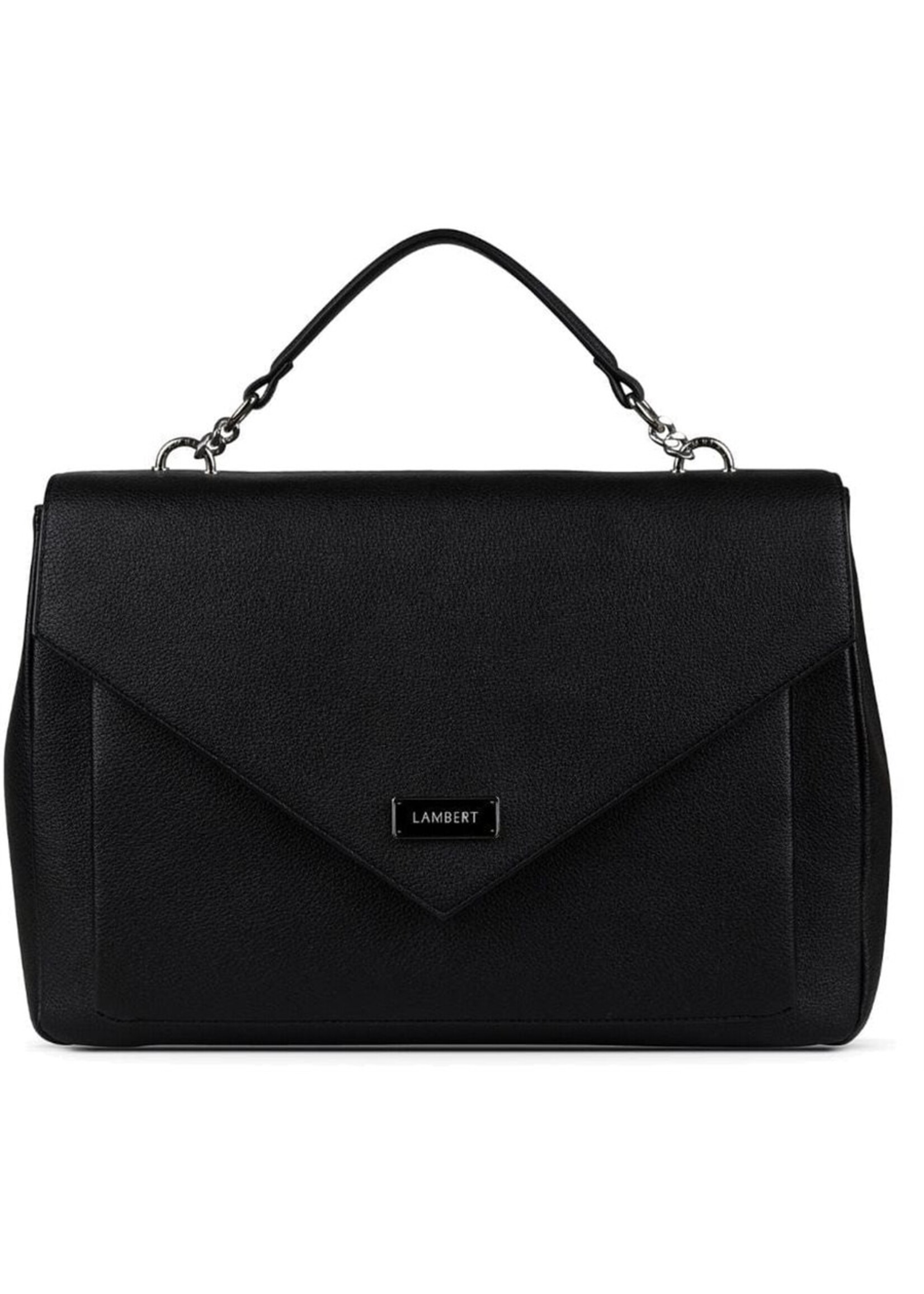 Lambert Lambert - Amelia Vegan Leather  Satchel Pebble
