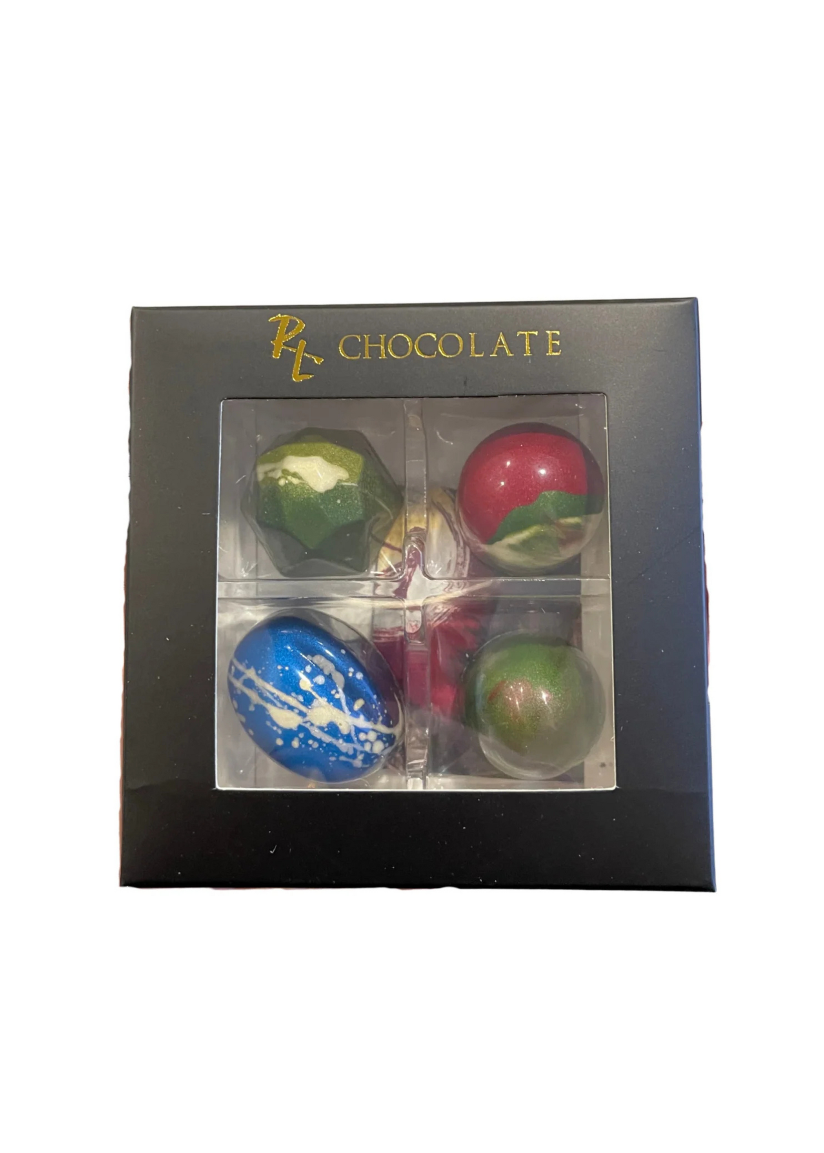 River Layne Chocolate Couture River Layne - Holiday 4 Piece Bonbon Collection