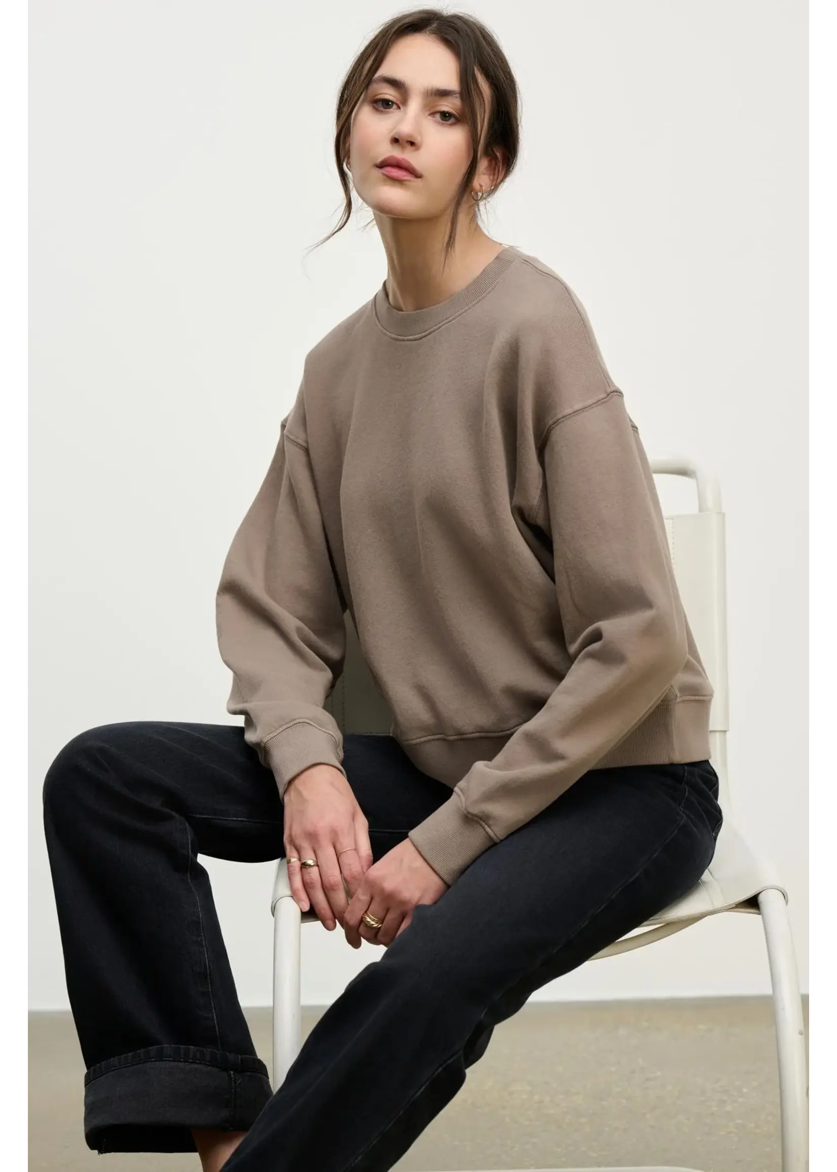 Velvet Velvet by Jenny Graham - Ynez Organic Fleece Top