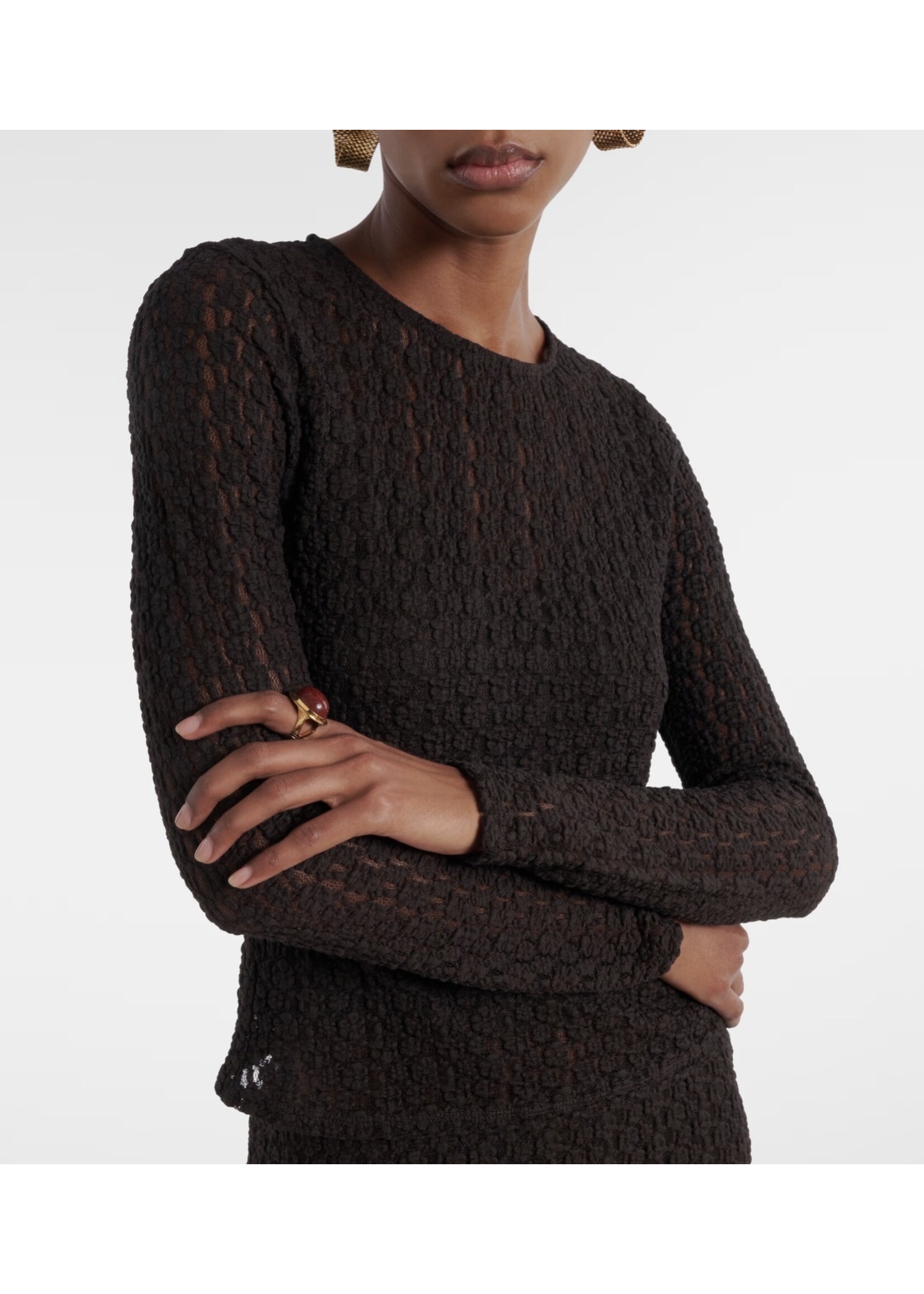 Velvet Velvet - Stretch Lace Top