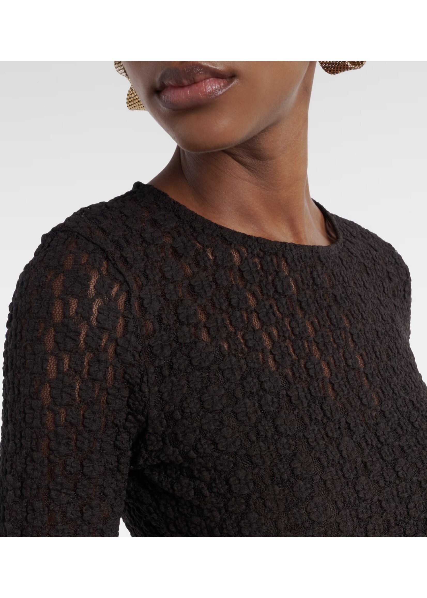 Velvet Velvet - Stretch Lace Top