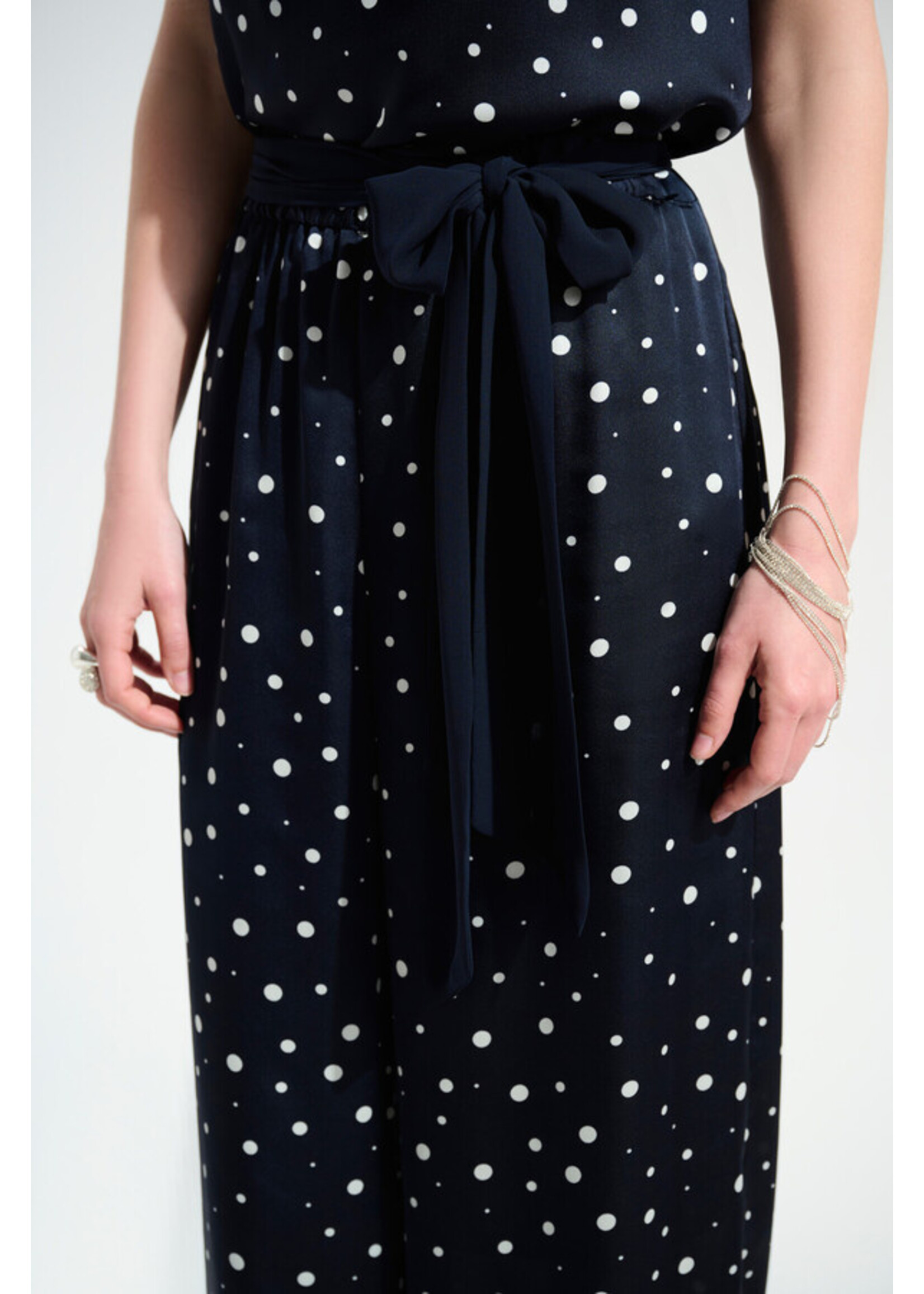 Joseph Ribkoff Joseph Ribkoff - High-Waisted Polka Dot Trousers