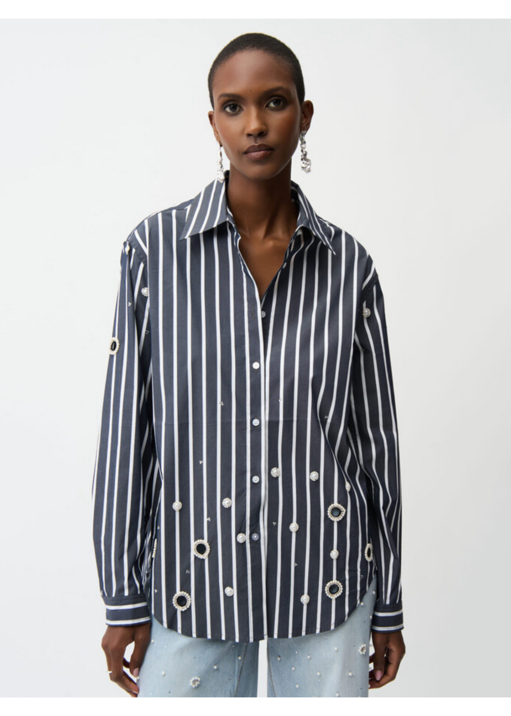Joseph Ribkoff Joseph Ribkoff - Striped Shirt Style 261966
