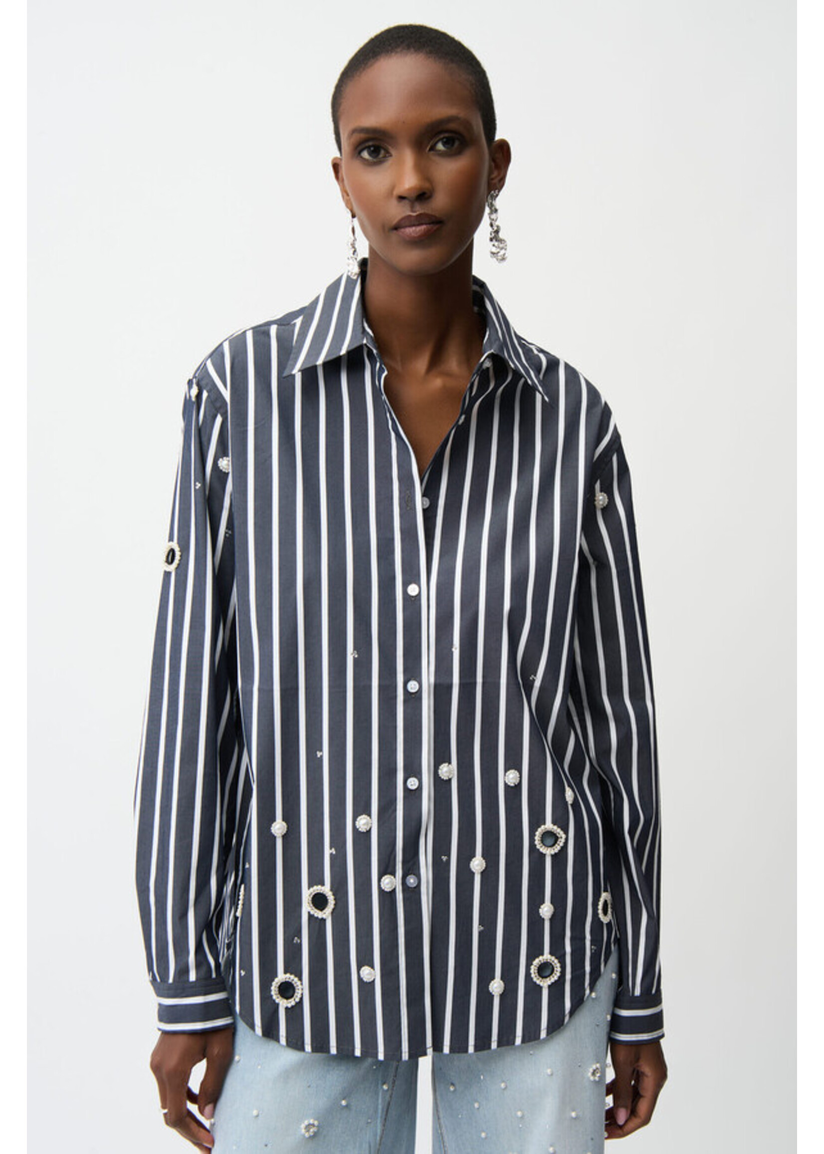 Joseph Ribkoff Joseph Ribkoff - Striped Shirt Style 261966