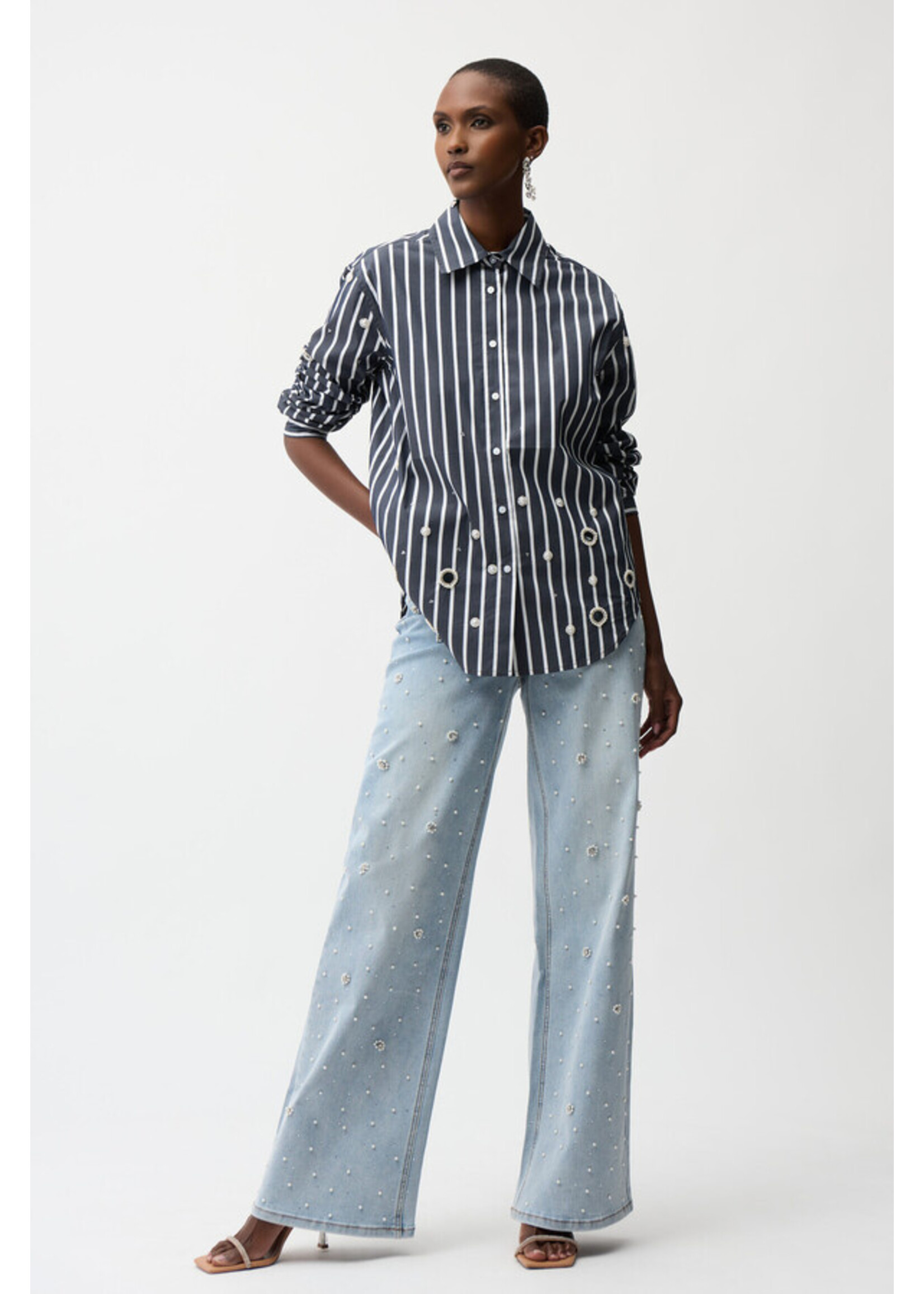 Joseph Ribkoff Joseph Ribkoff - Striped Shirt Style 261966