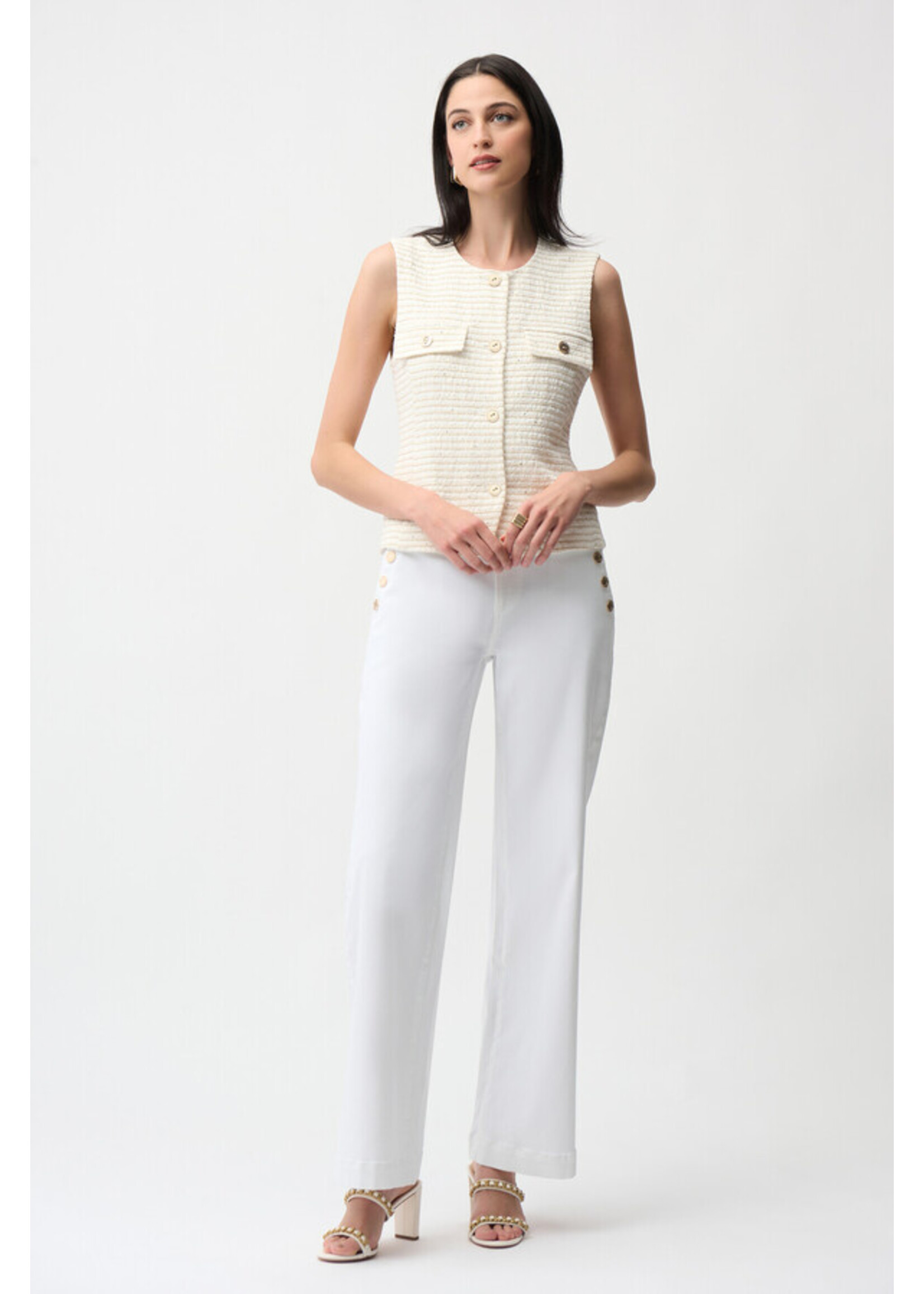 Joseph Ribkoff Joseph Ribkoff - High-Waisted Flare Trousers Style 261972