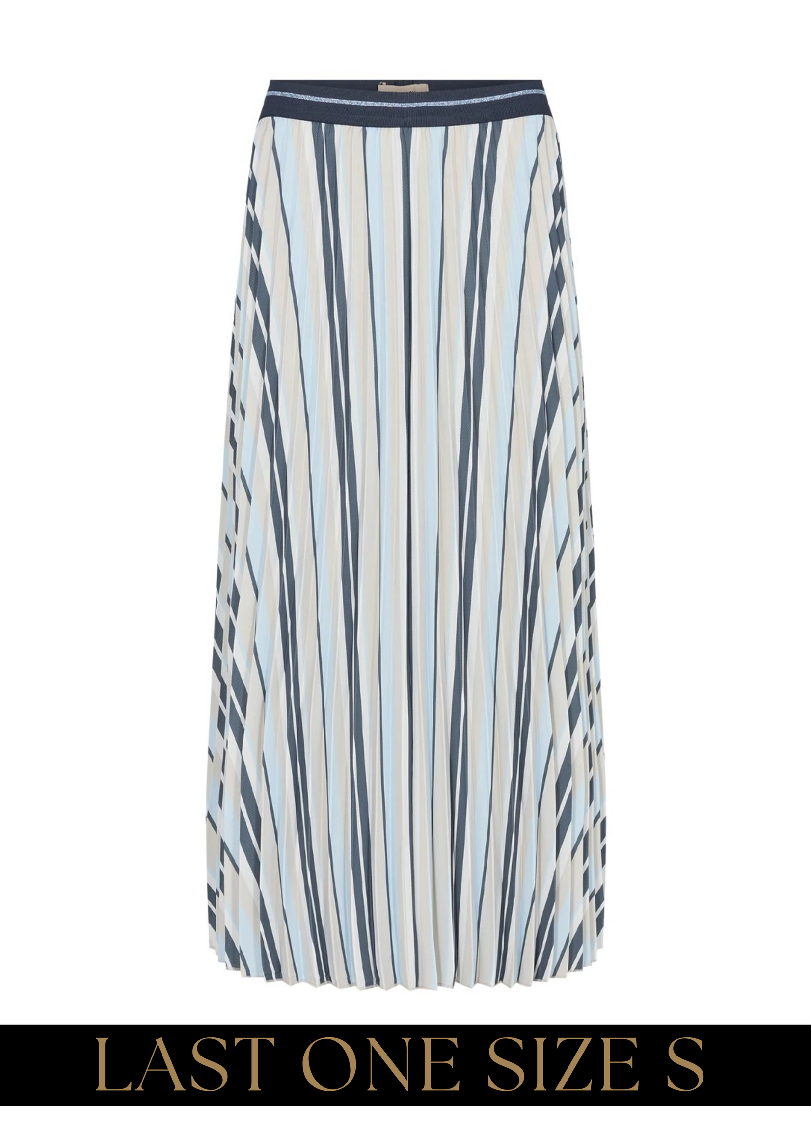 Mos Mosh Mos Mosh - Morella Stripe Plisse Skirt