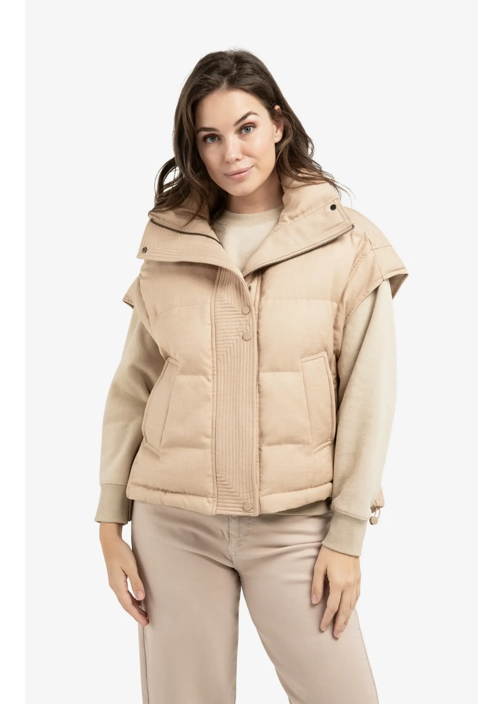 YAYA YAYA - Oversized Nylon Vest