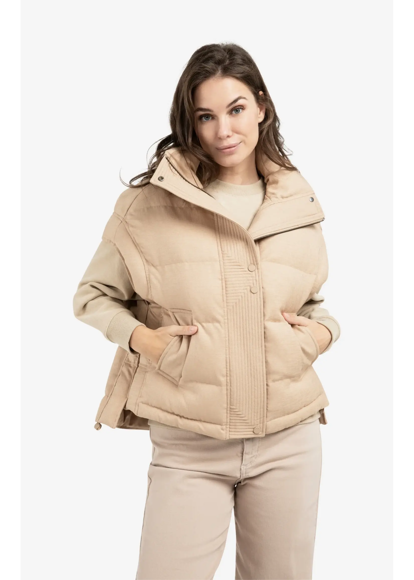 YAYA YAYA - Oversized Nylon Vest