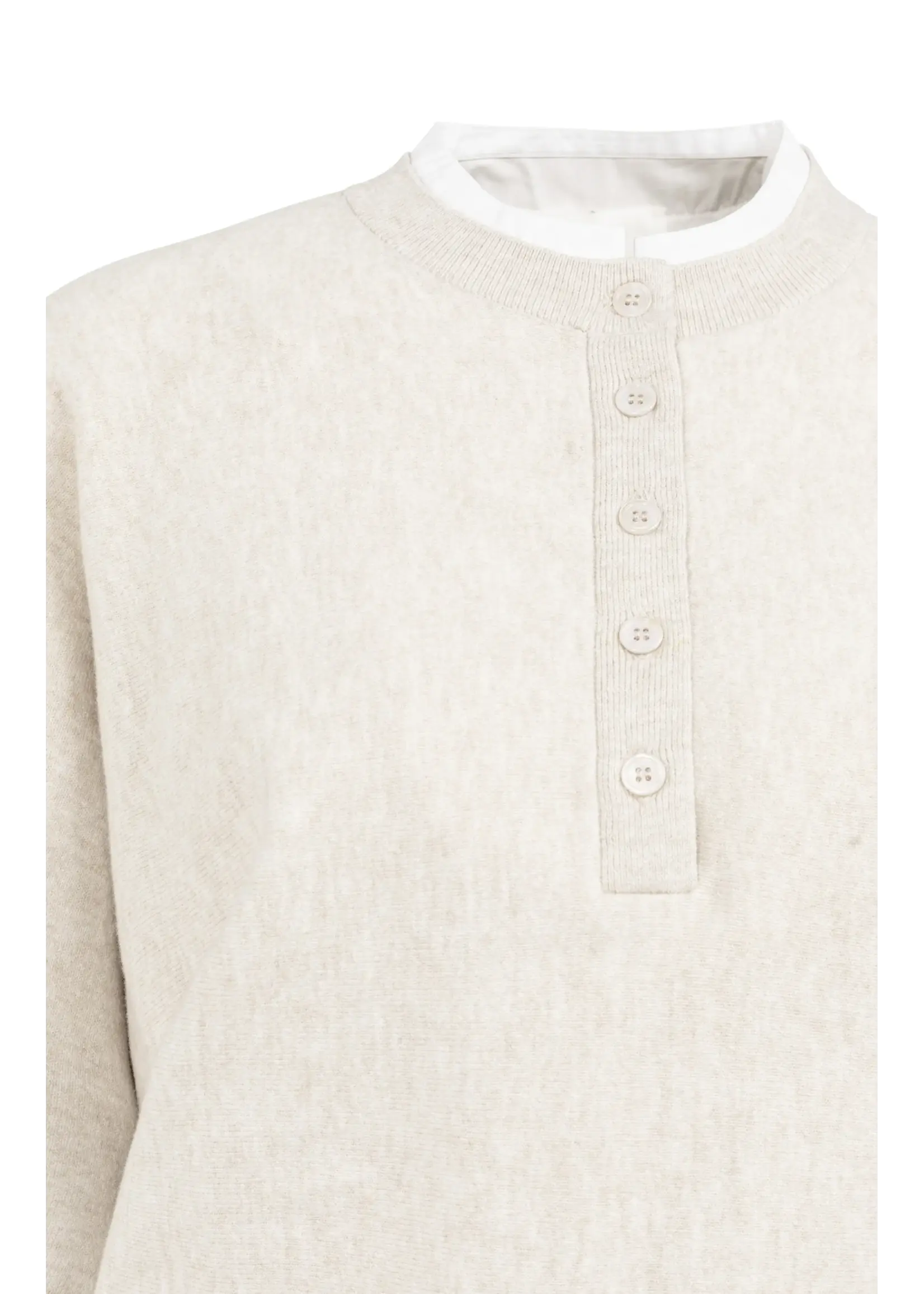 YAYA YAYA - Sweater With Inserted Blouse Details