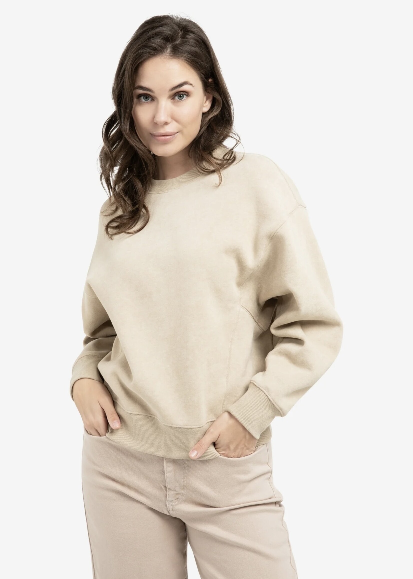 YAYA YAYA - Washed Effect Sweatshirt