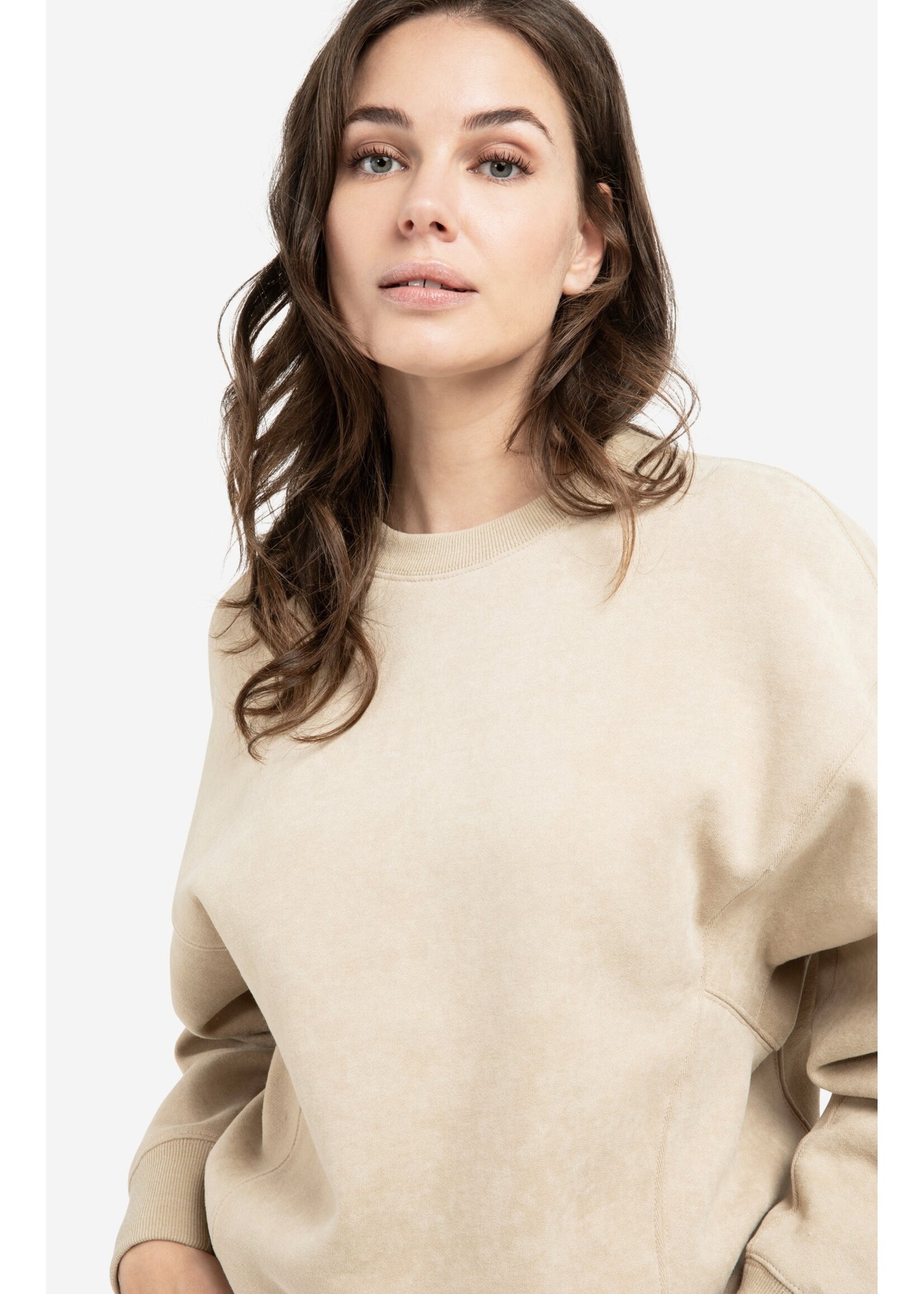 YAYA YAYA - Washed Effect Sweatshirt