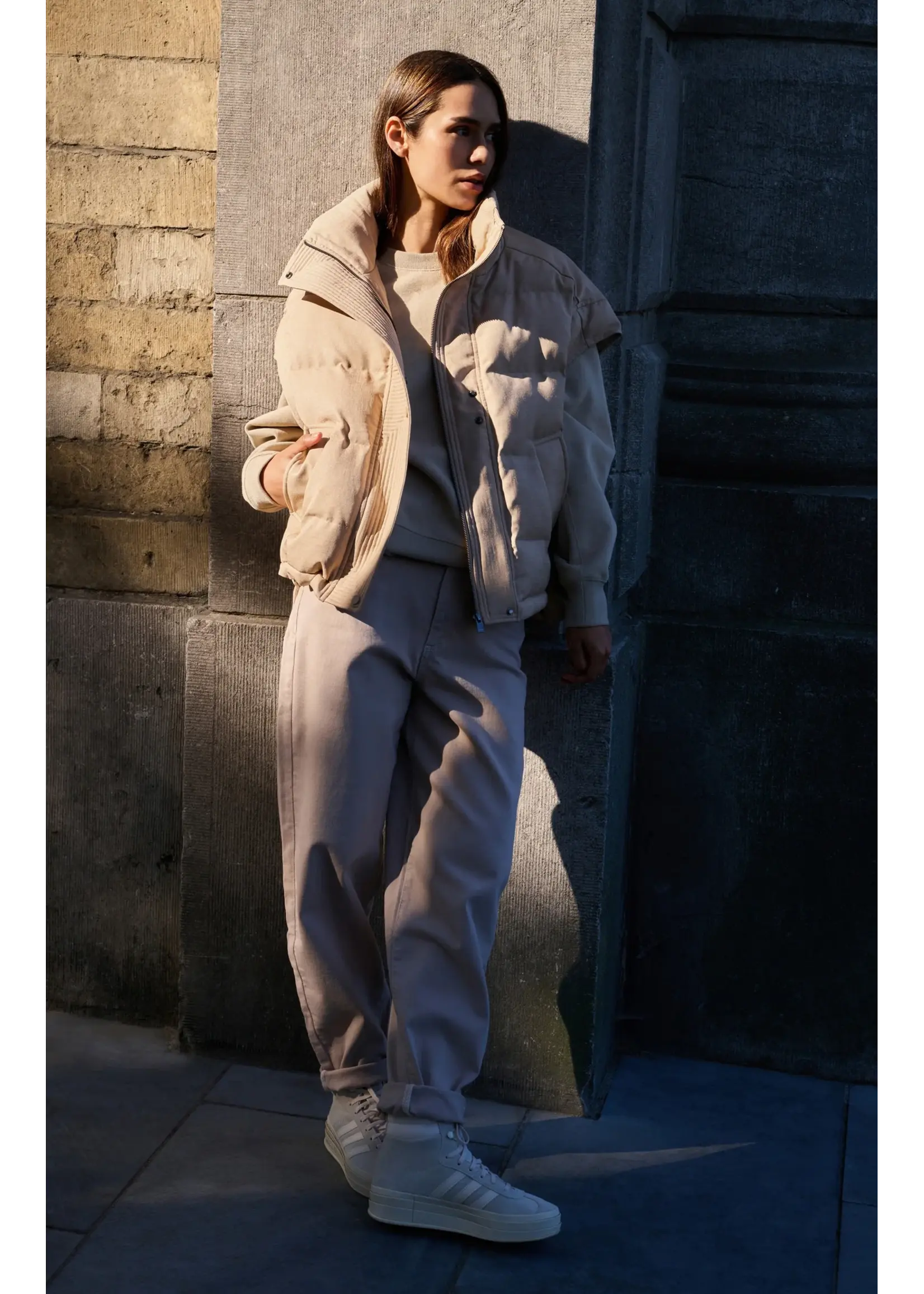 YAYA YAYA - Washed Effect Sweatshirt