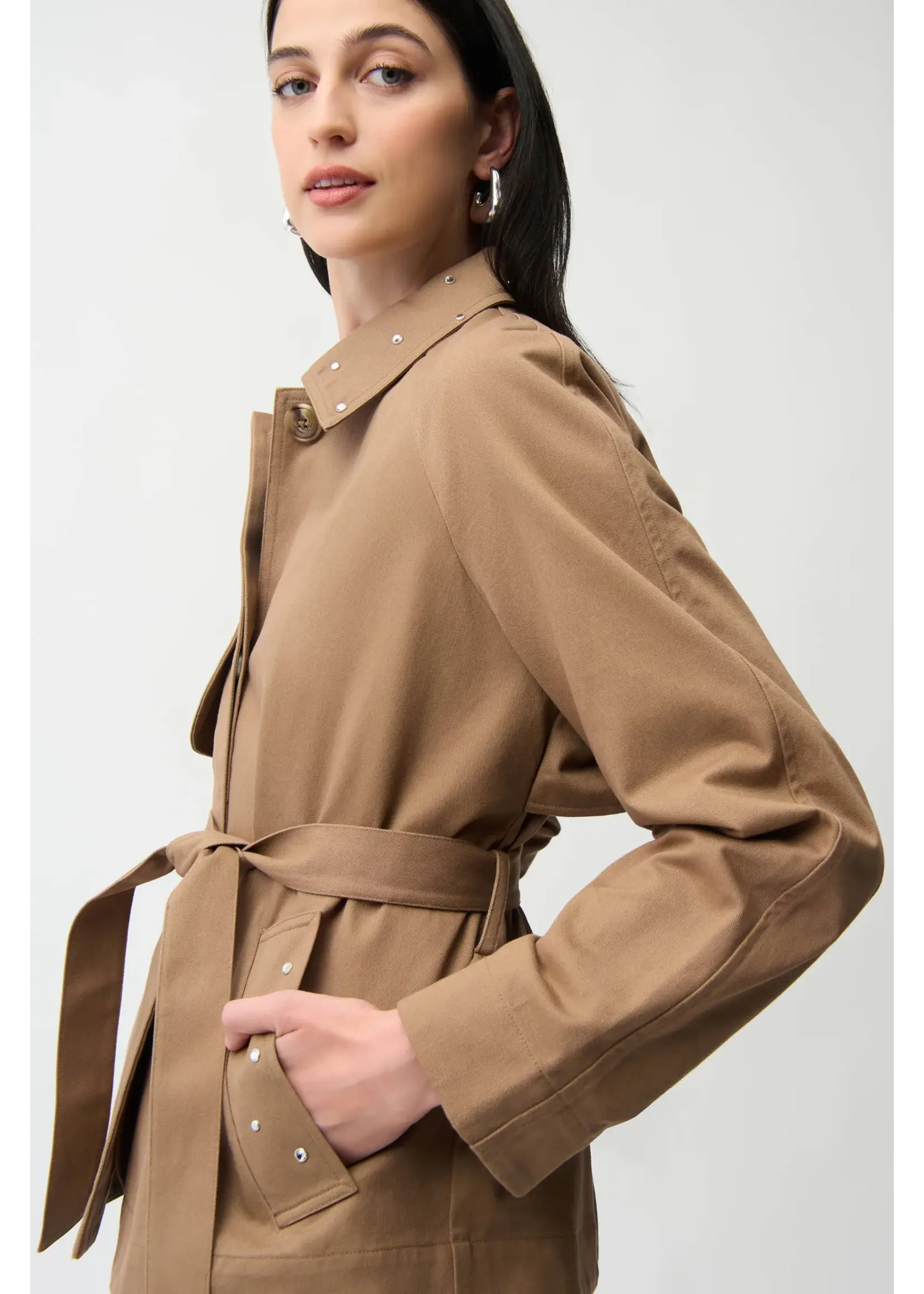 Joseph Ribkoff Joseph Ribkoff - Cotton Twill Short Trench Style 261907