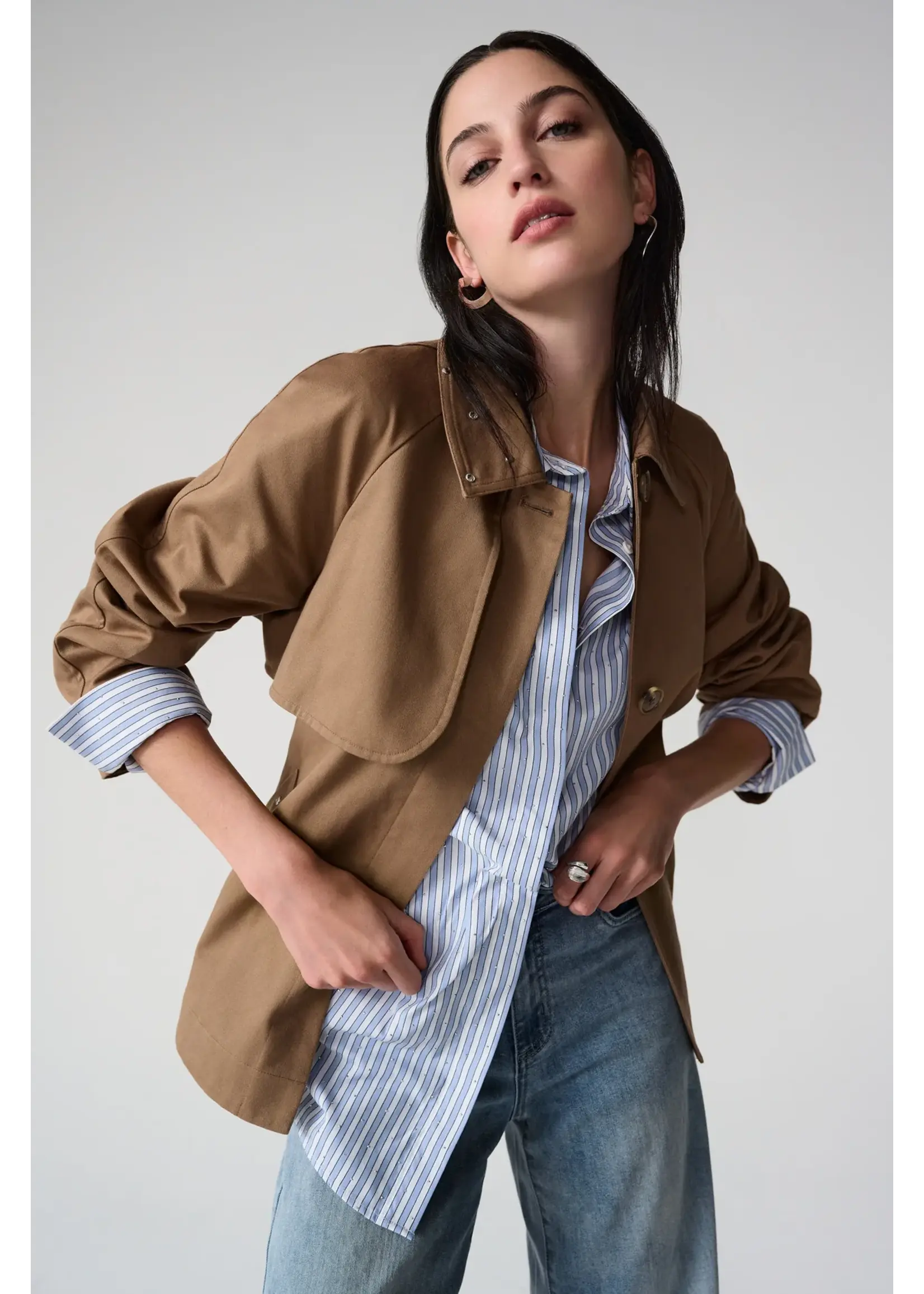 Joseph Ribkoff Joseph Ribkoff - Cotton Twill Short Trench Style 261907