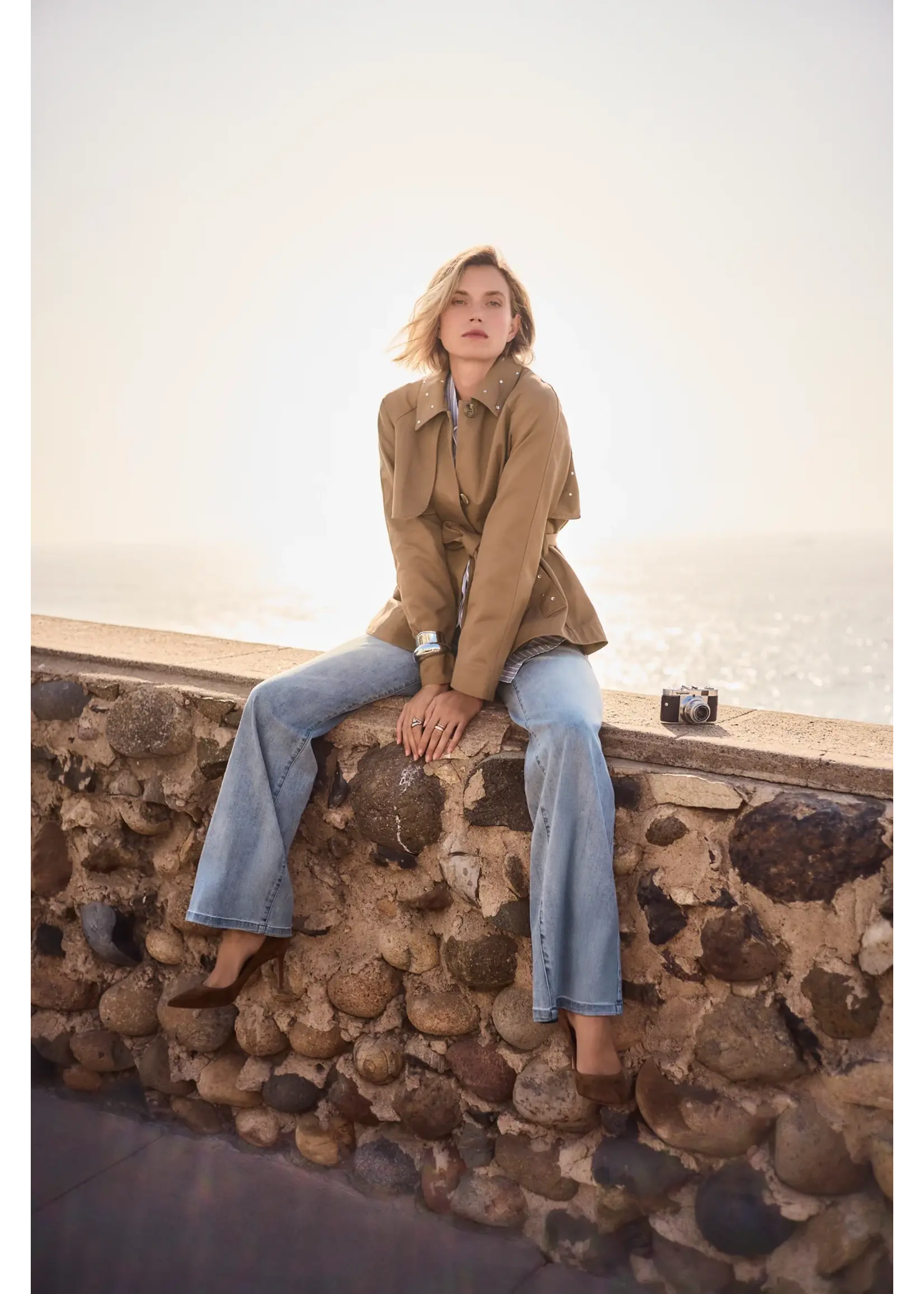 Joseph Ribkoff Joseph Ribkoff - Cotton Twill Short Trench Style 261907