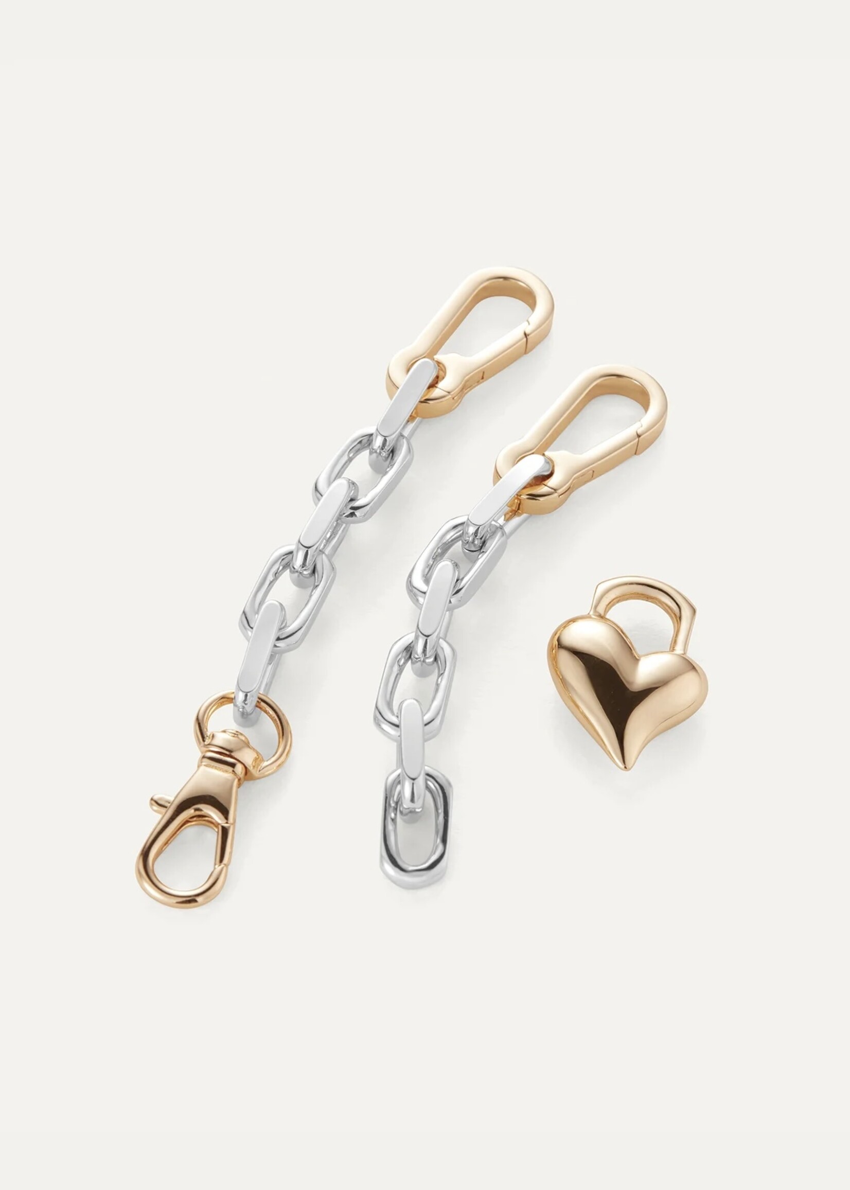 Jenny Bird Jenny Bird - Padlock Heart Chain Bracelet