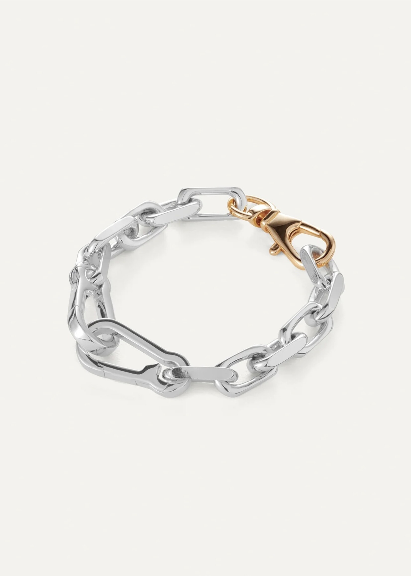 Jenny Bird Jenny Bird - Padlock Heart Chain Bracelet