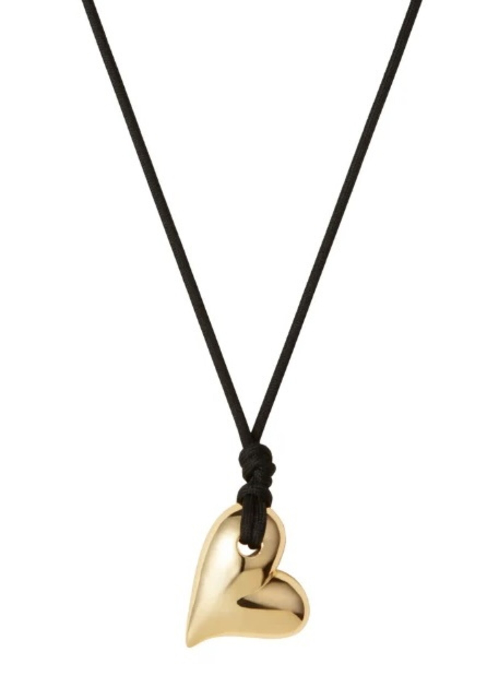 Jenny Bird Jenny Bird - Art Heart On String Necklace