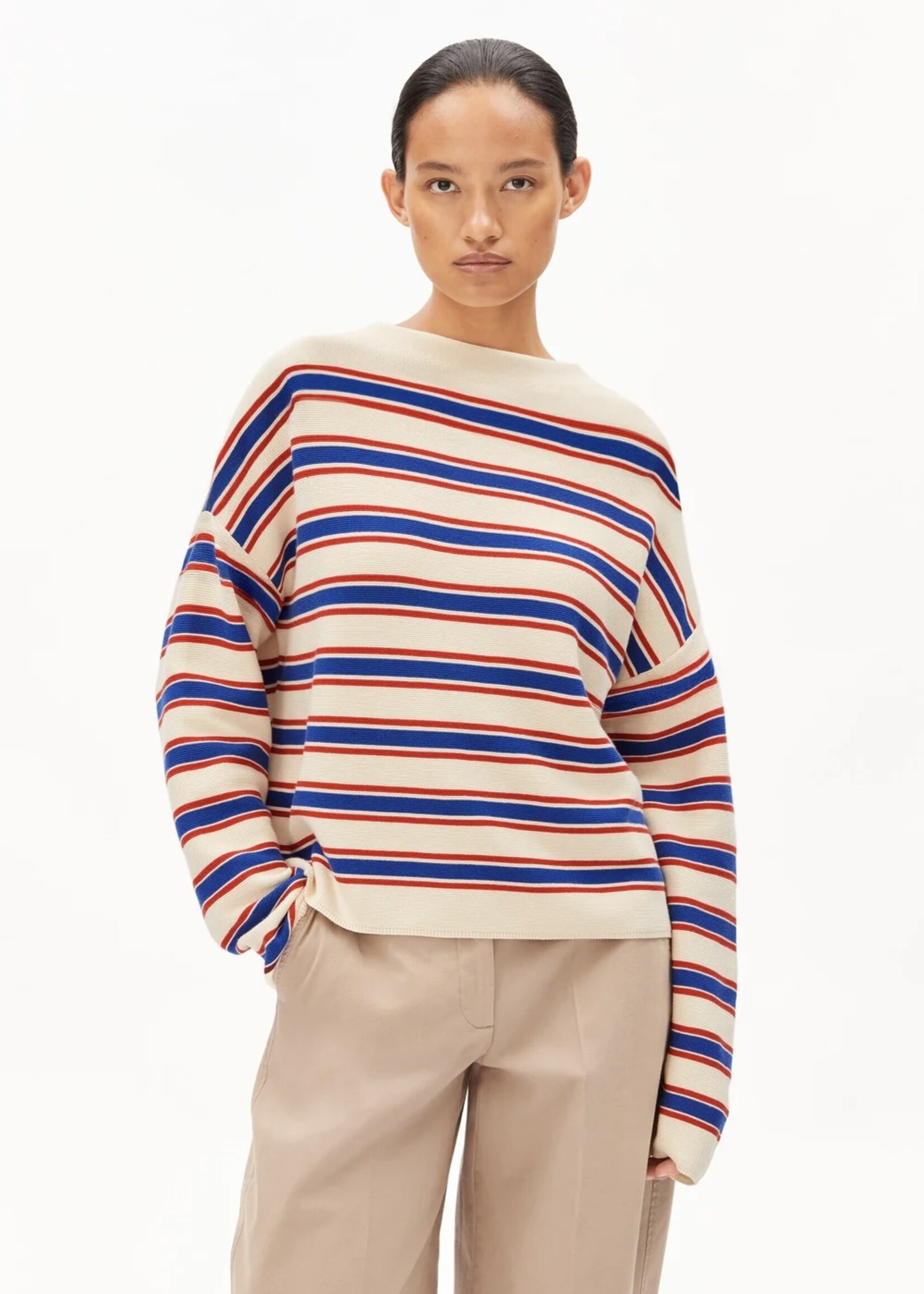 Armed Angels Femme Armed Angels - Merinaa Stripes Knit Sweater