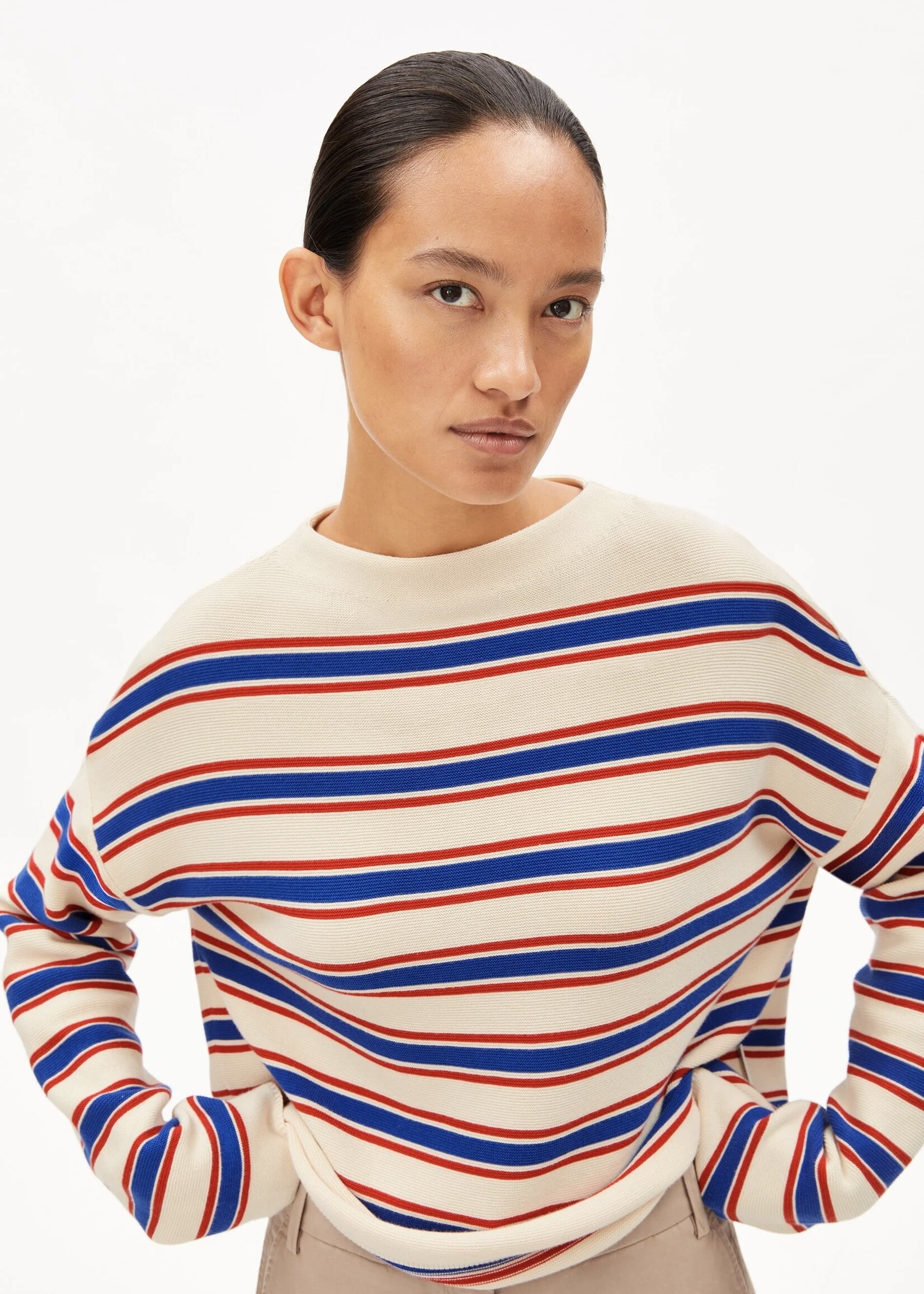 Armed Angels Femme Armed Angels - Merinaa Stripes Knit Sweater