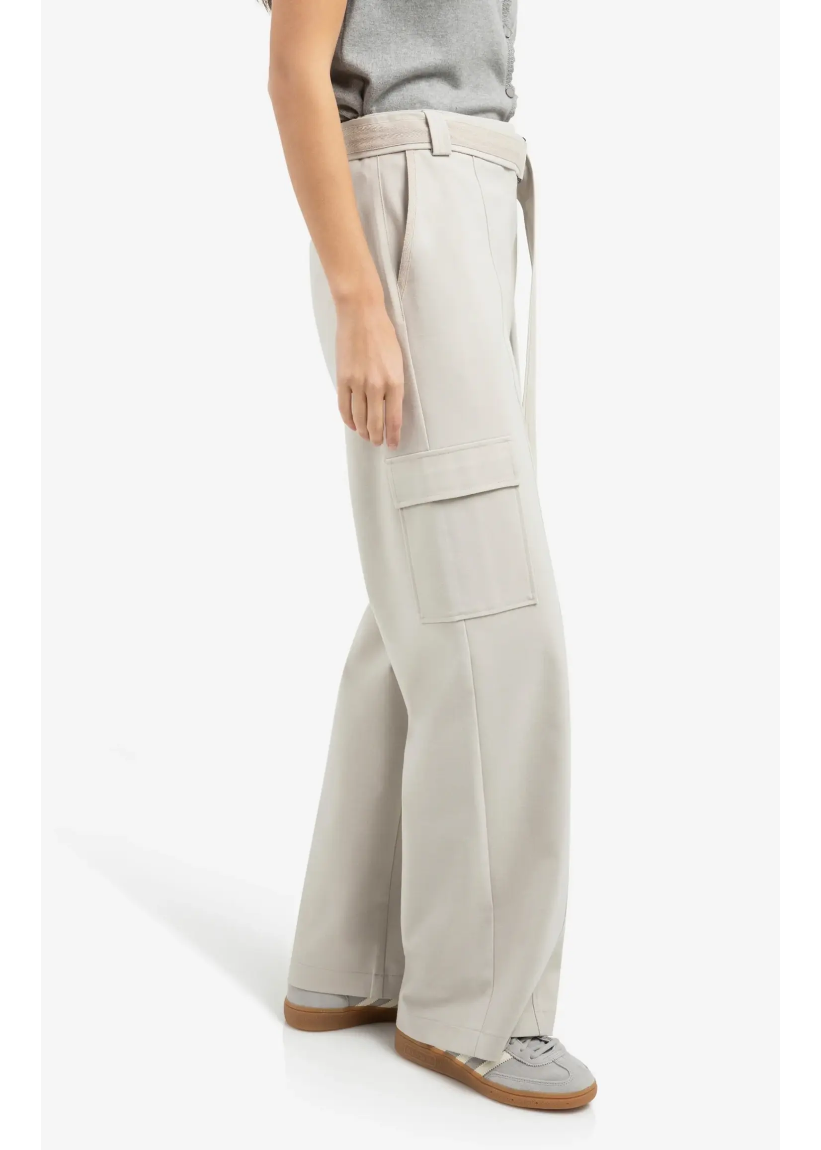 YAYA YAYA - Cargo Trousers With Belt