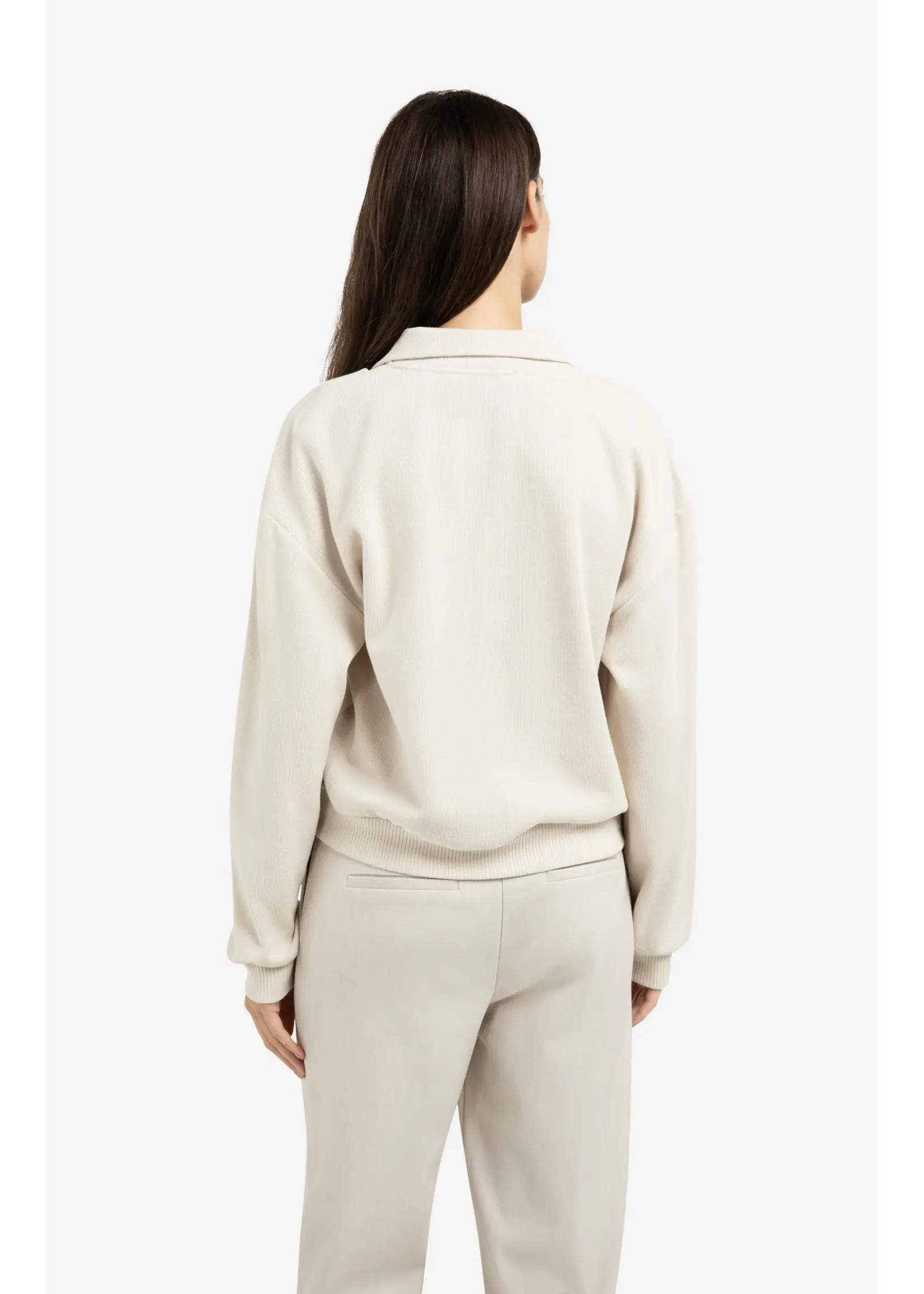 YAYA YAYA - Sweater With Double Collar