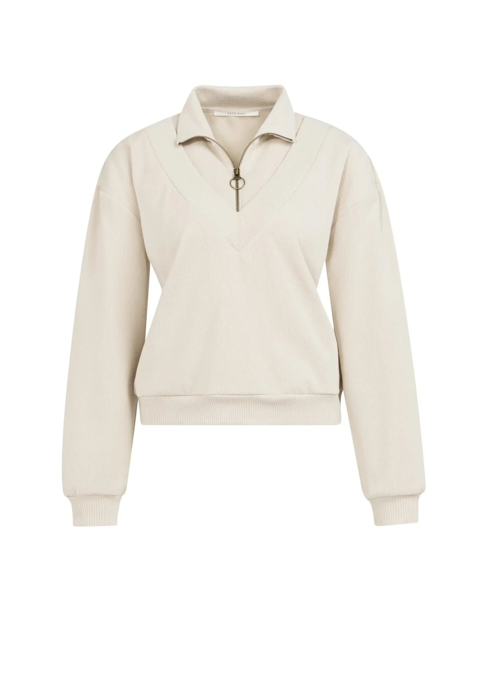 YAYA YAYA - Sweater With Double Collar