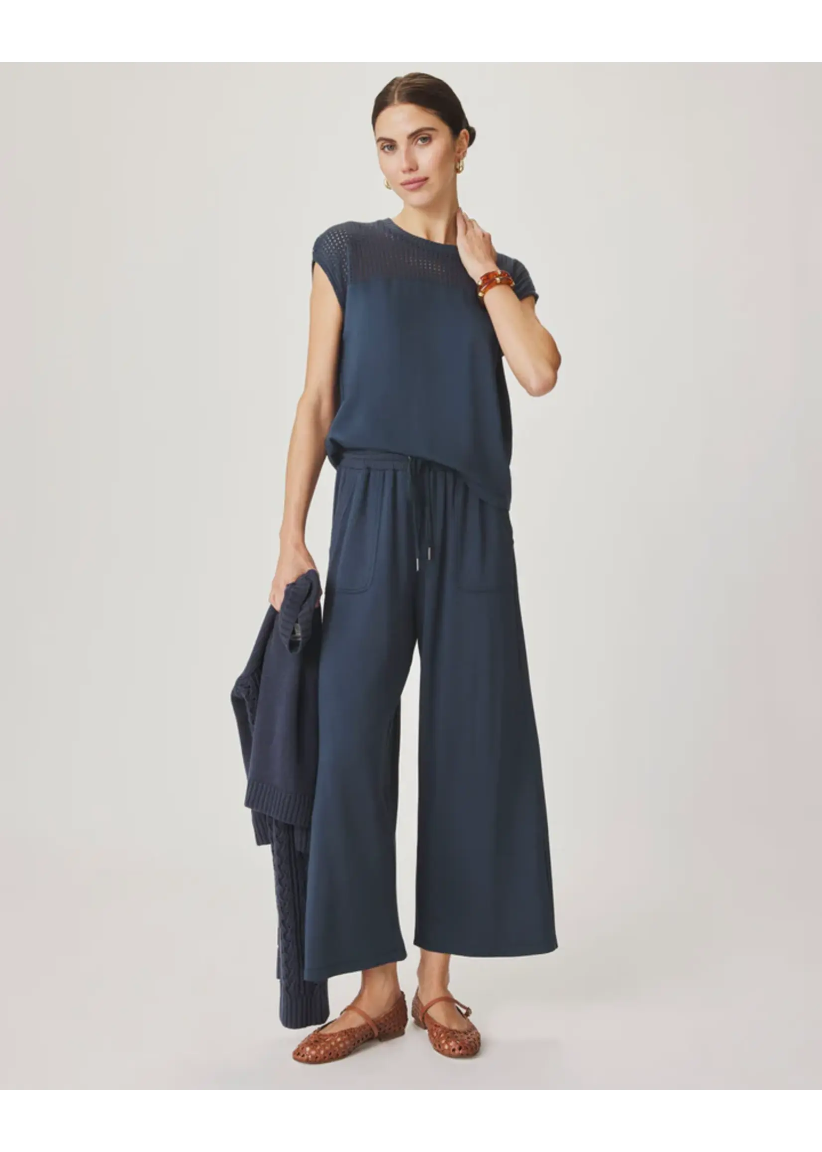 Splendid Splendid - Jada Pointelle Sleeveless Top