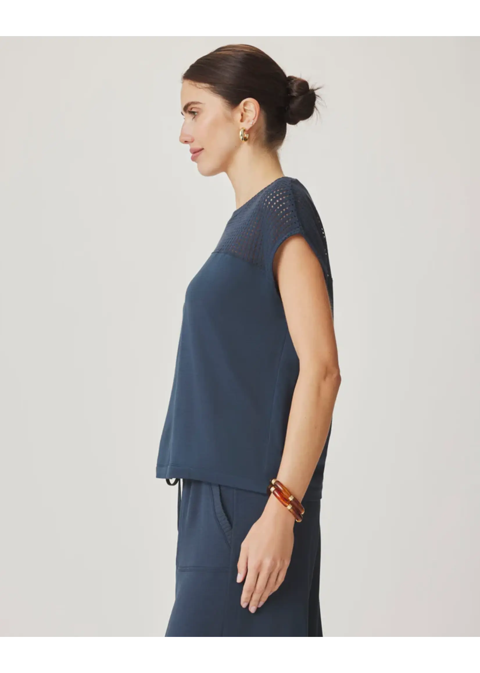 Splendid Splendid - Jada Pointelle Sleeveless Top