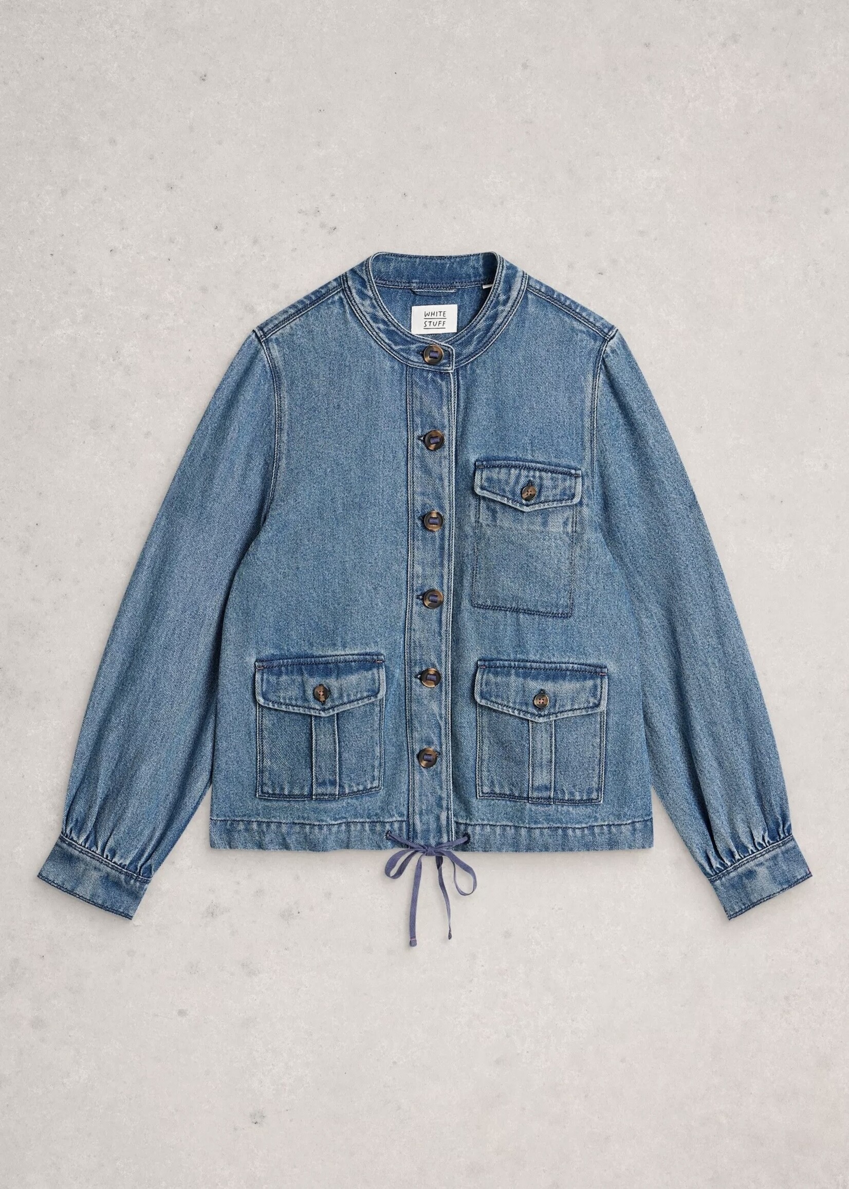 White Stuff Femme White Stuff - Demi Utility Denim Jacket