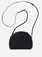 YAYA YAYA - Knotted Oval Leather Bag