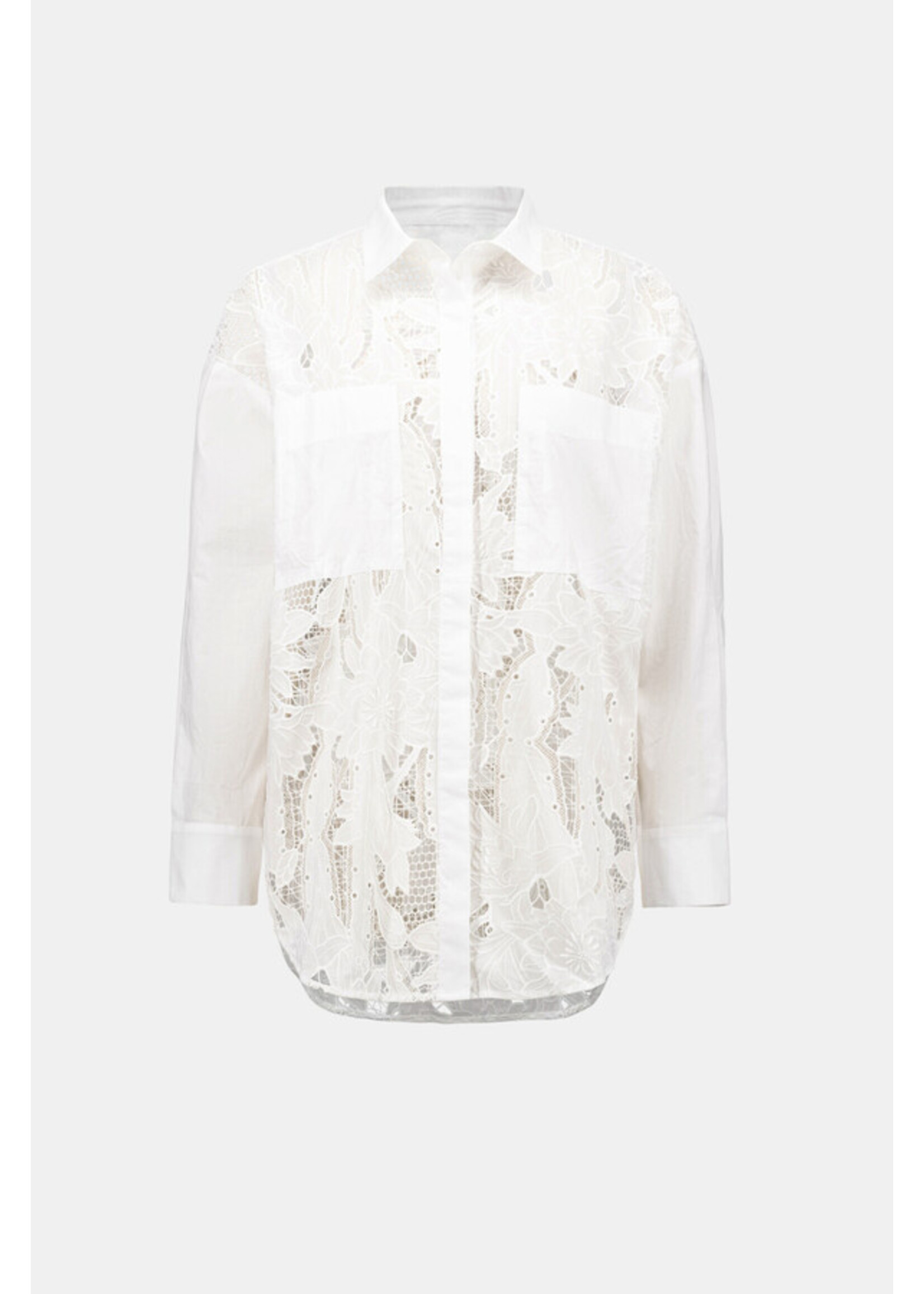 Joseph Ribkoff Joseph Ribkoff - Floral Lace Buttoned Blouse Style 262952