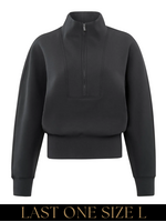 YAYA Yaya - Sweatshirt with Zipper Collar