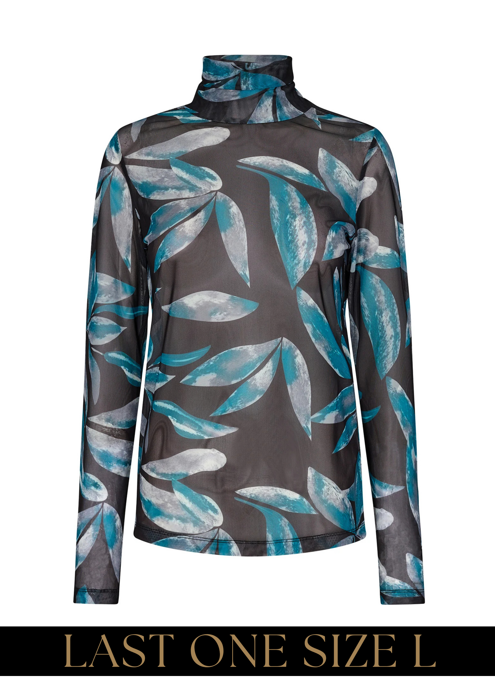 Mos Mosh Mos Mosh - Loretta Mesh Rollneck Blouse