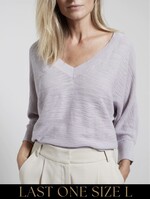 YAYA Yaya - Batwing V-neck Sweater