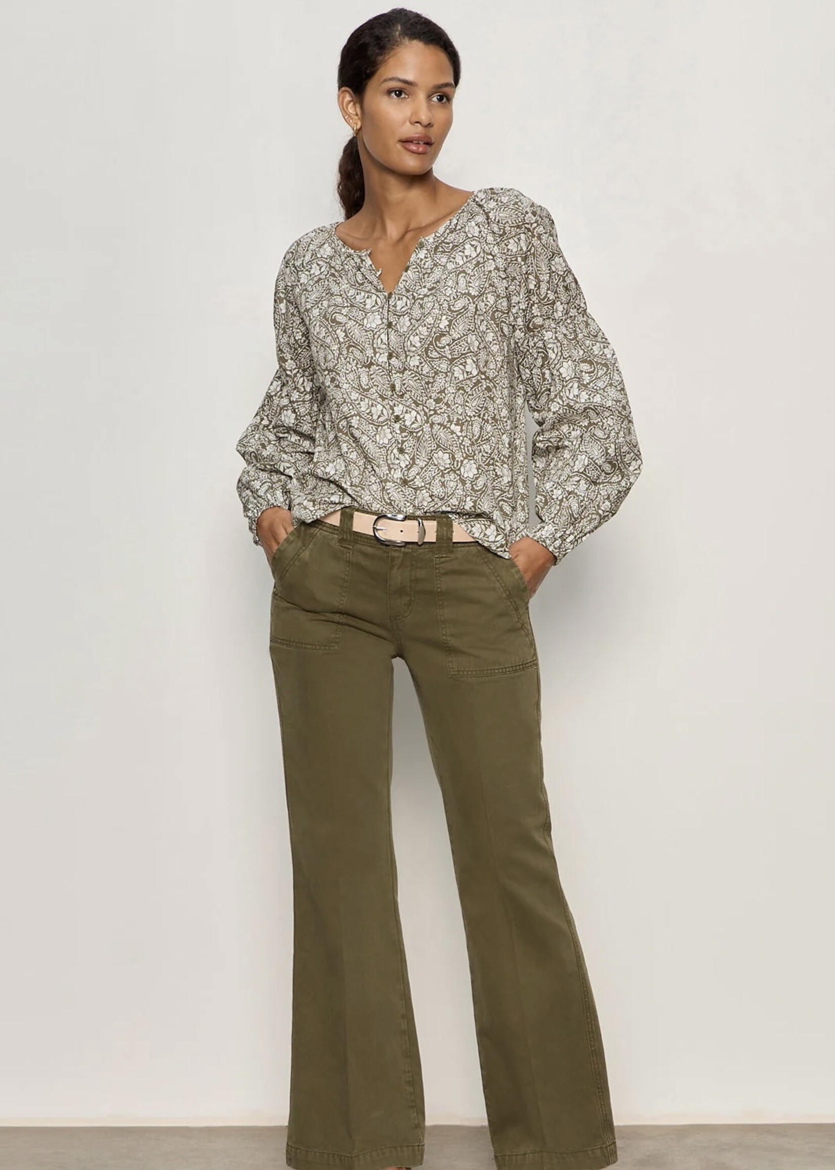 Sanctuary Sanctuary - Feeling Best Button Blouse