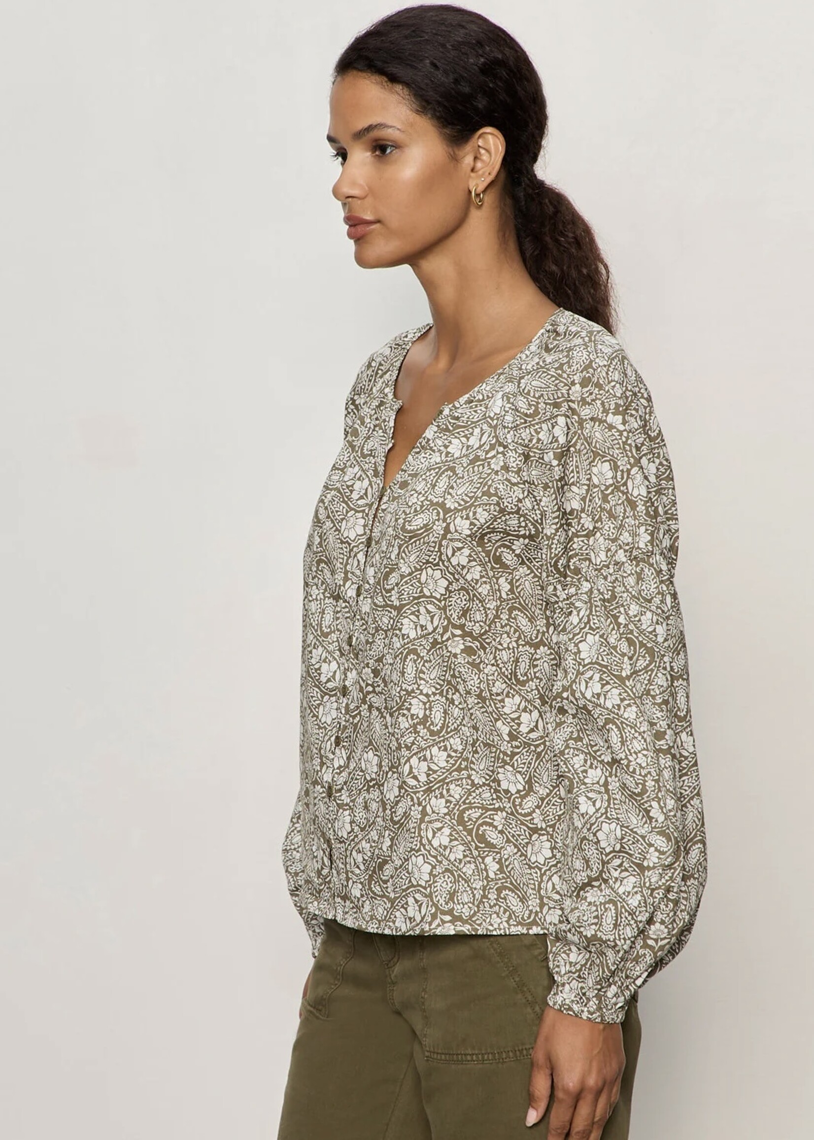 Sanctuary Sanctuary - Feeling Best Button Blouse