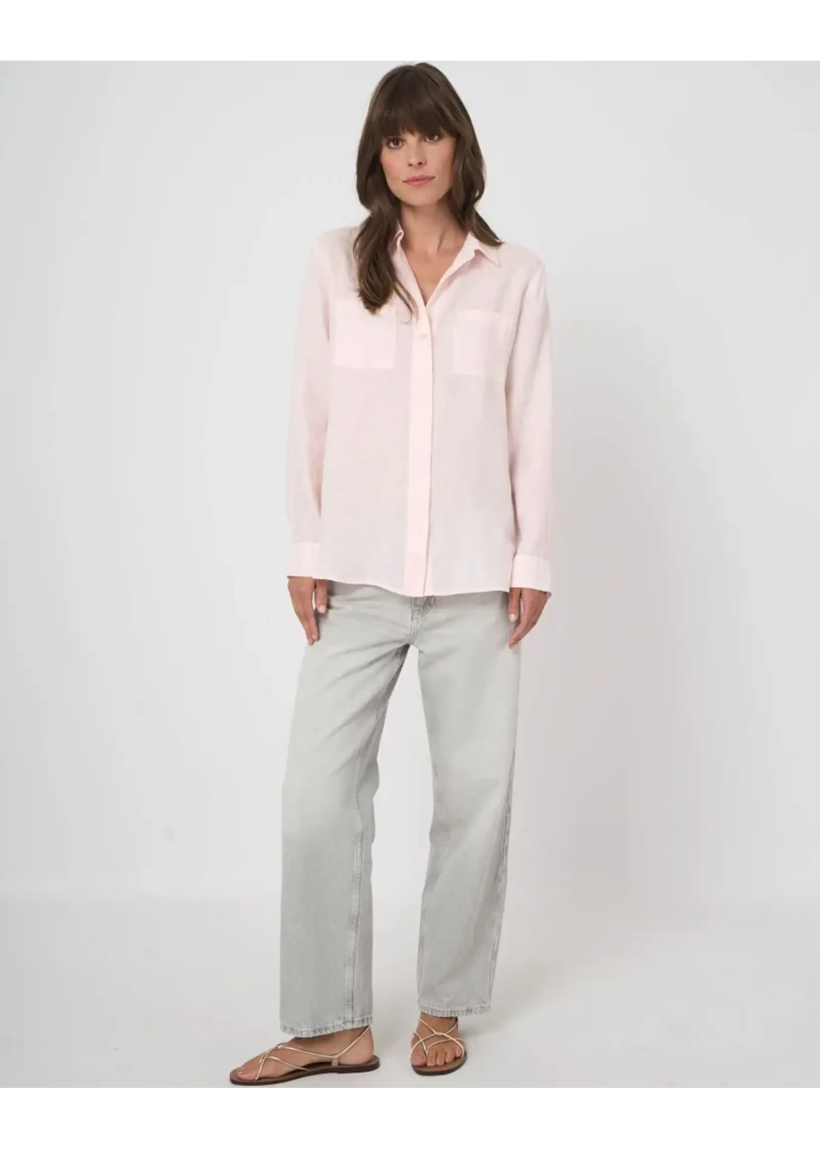 Repeat Repeat - Linen Blouse 600456
