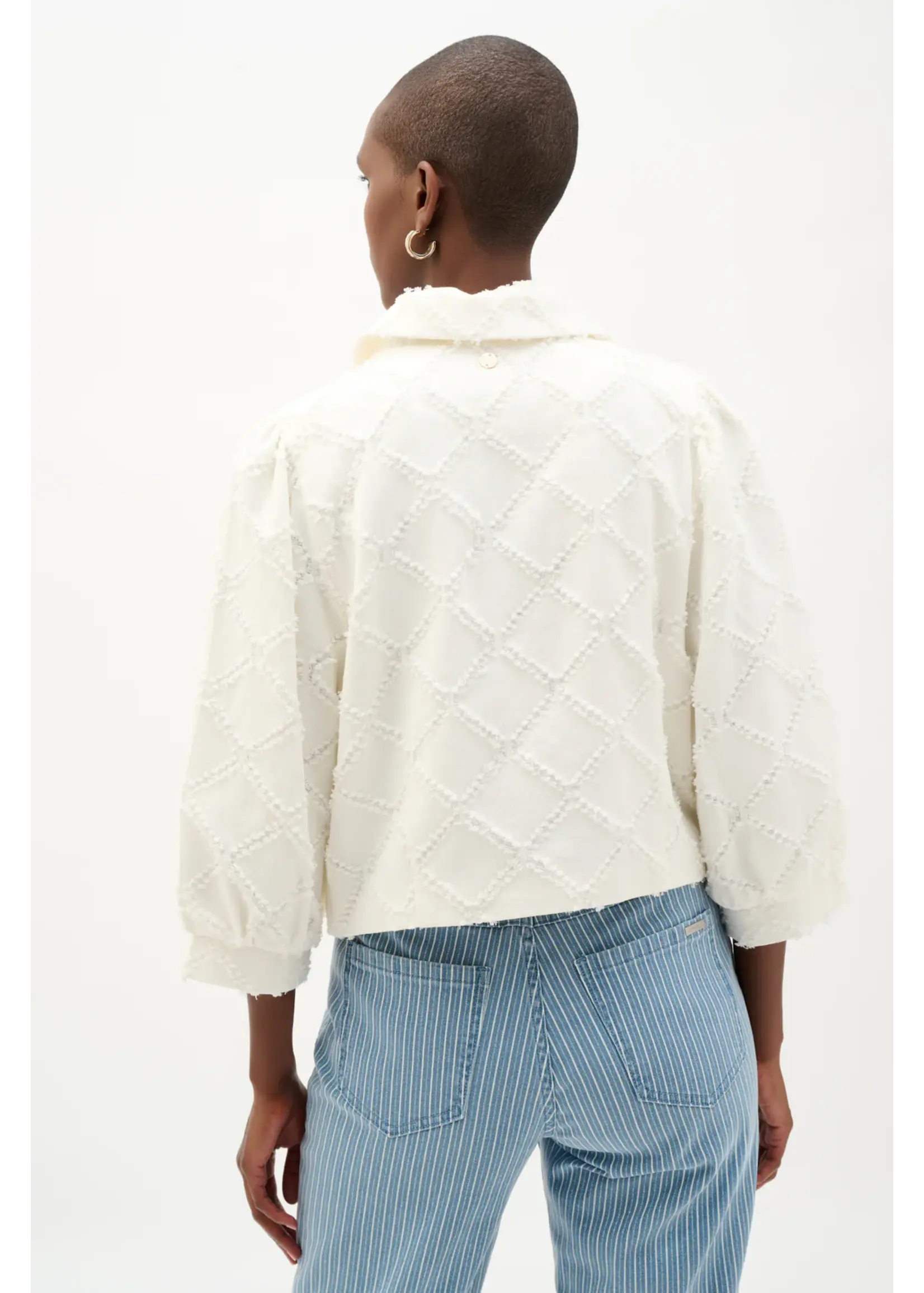 Joseph Ribkoff Joseph Ribkoff - Puff Sleeve Collared Top 262919