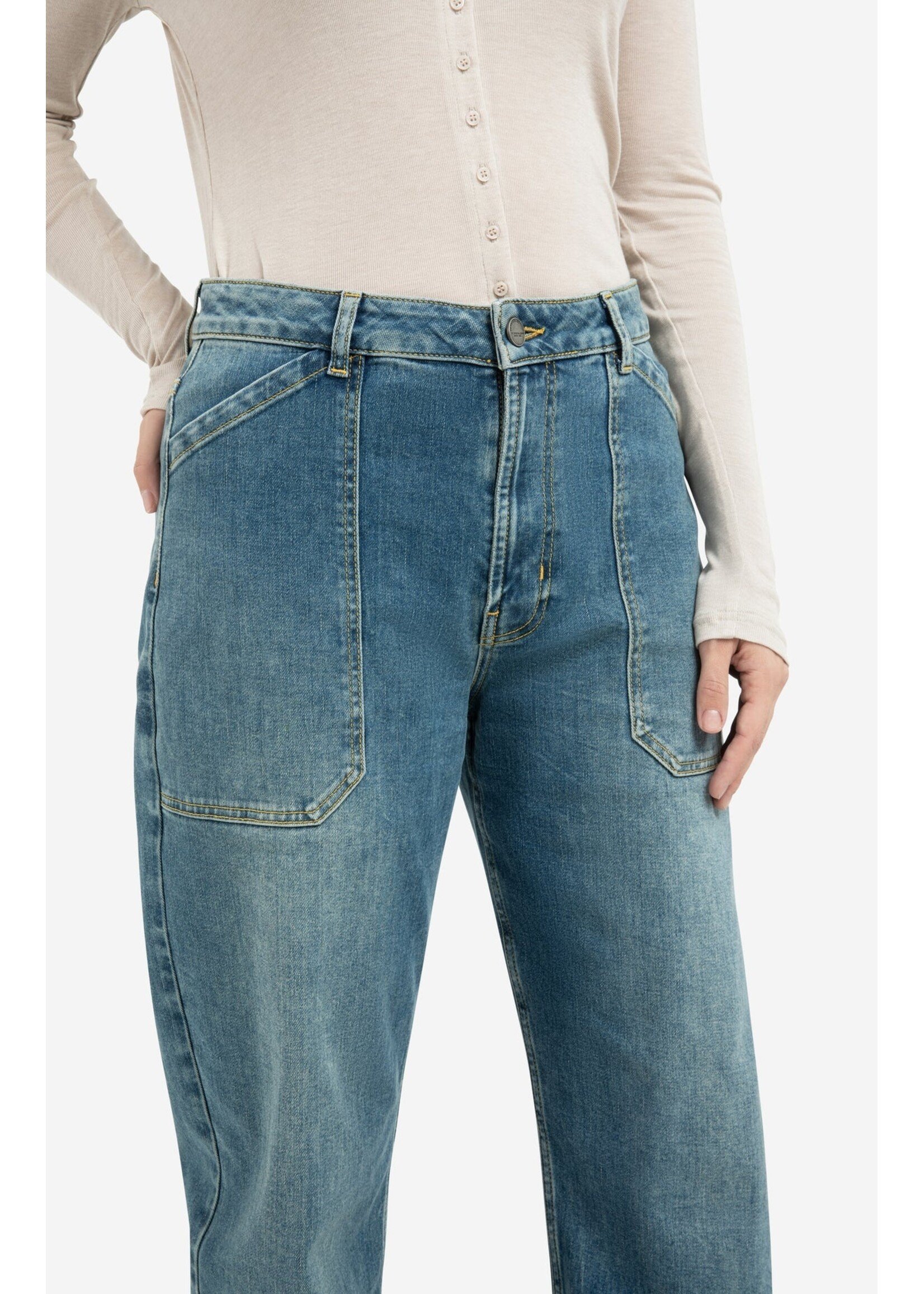 YAYA Yaya - Cargo High waist Low crotch Loose Wide