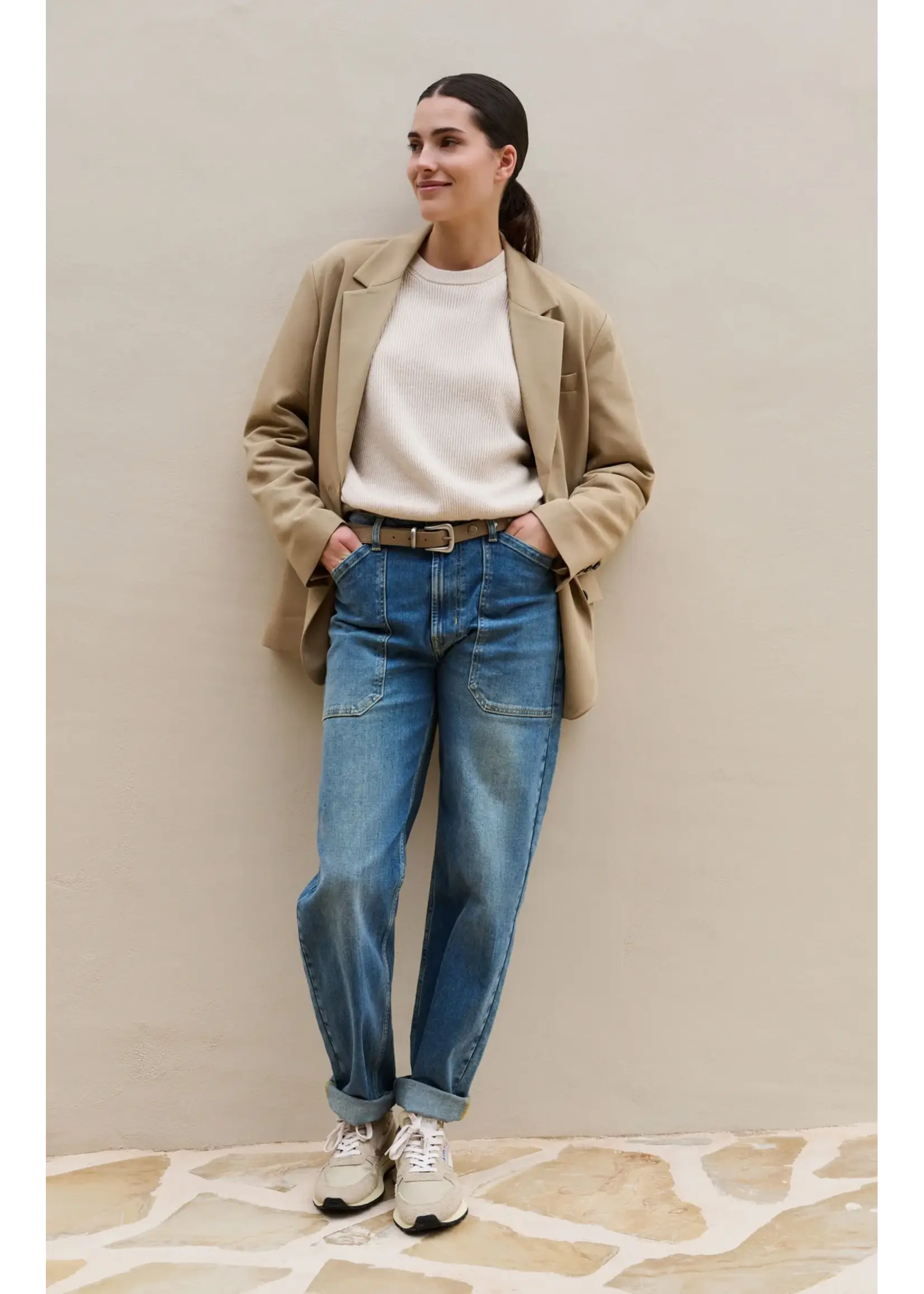 YAYA Yaya - Cargo High waist Low crotch Loose Wide