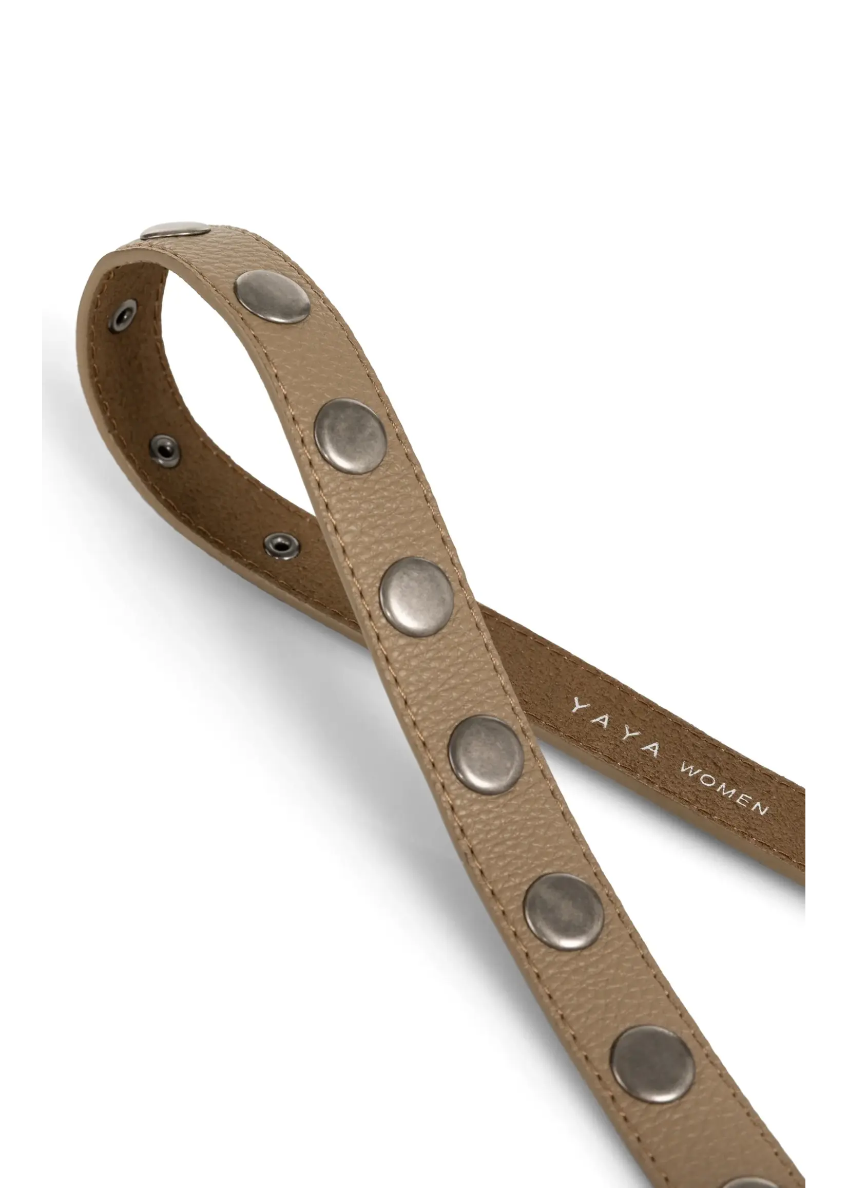 YAYA Yaya - Studded Leather Belt