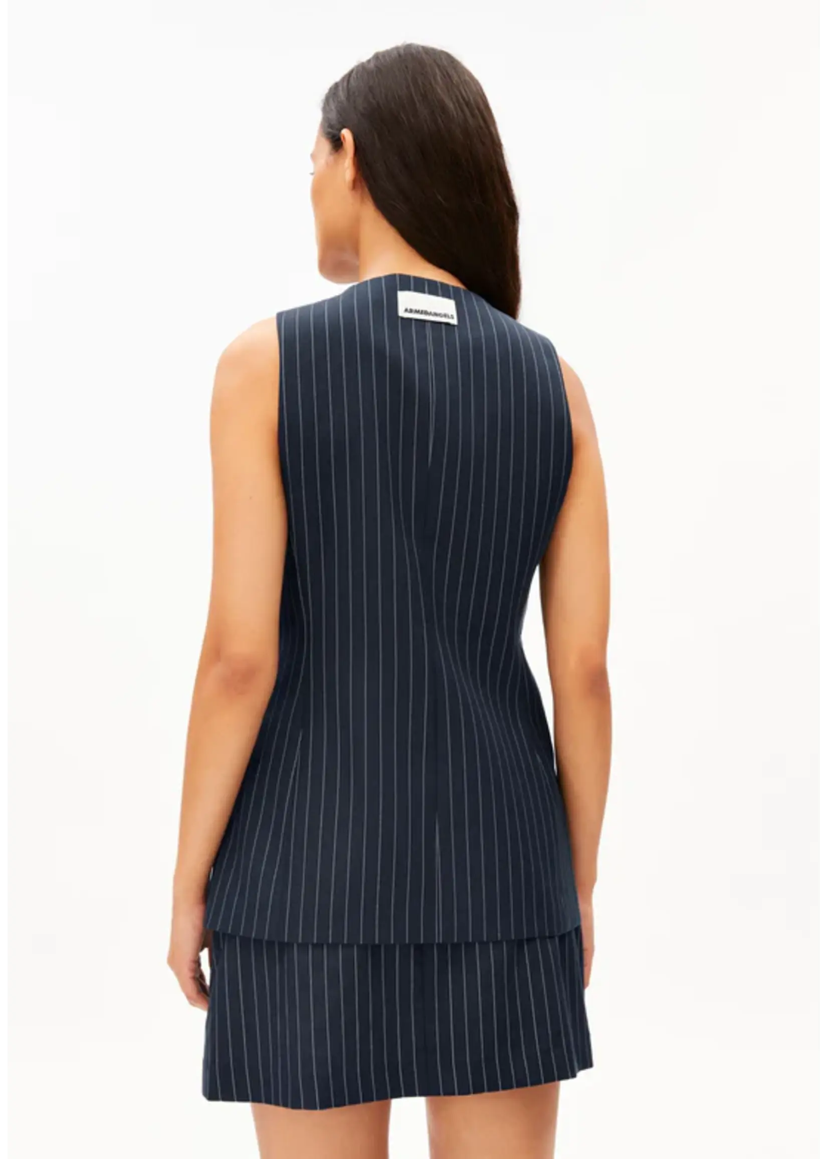 Armed Angels Femme Armed Angels - Long Pinstripe Vest