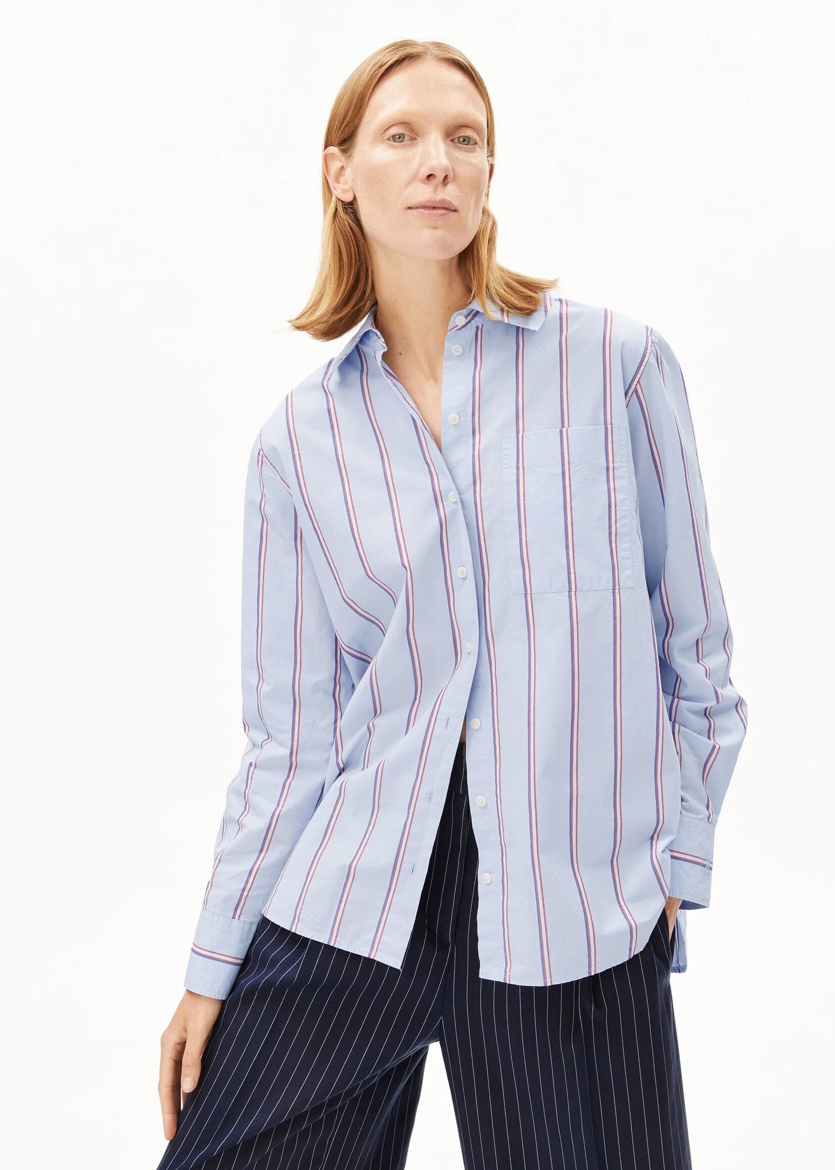 Armed Angels Femme Armed Angels - Stripe Loose Shirt Blouse